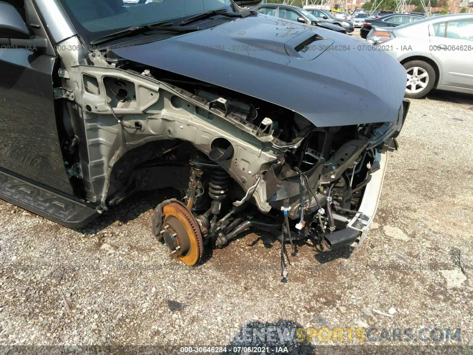 6 Photograph of a damaged car JTEBU5JR3K5715363 TOYOTA 4RUNNER 2019