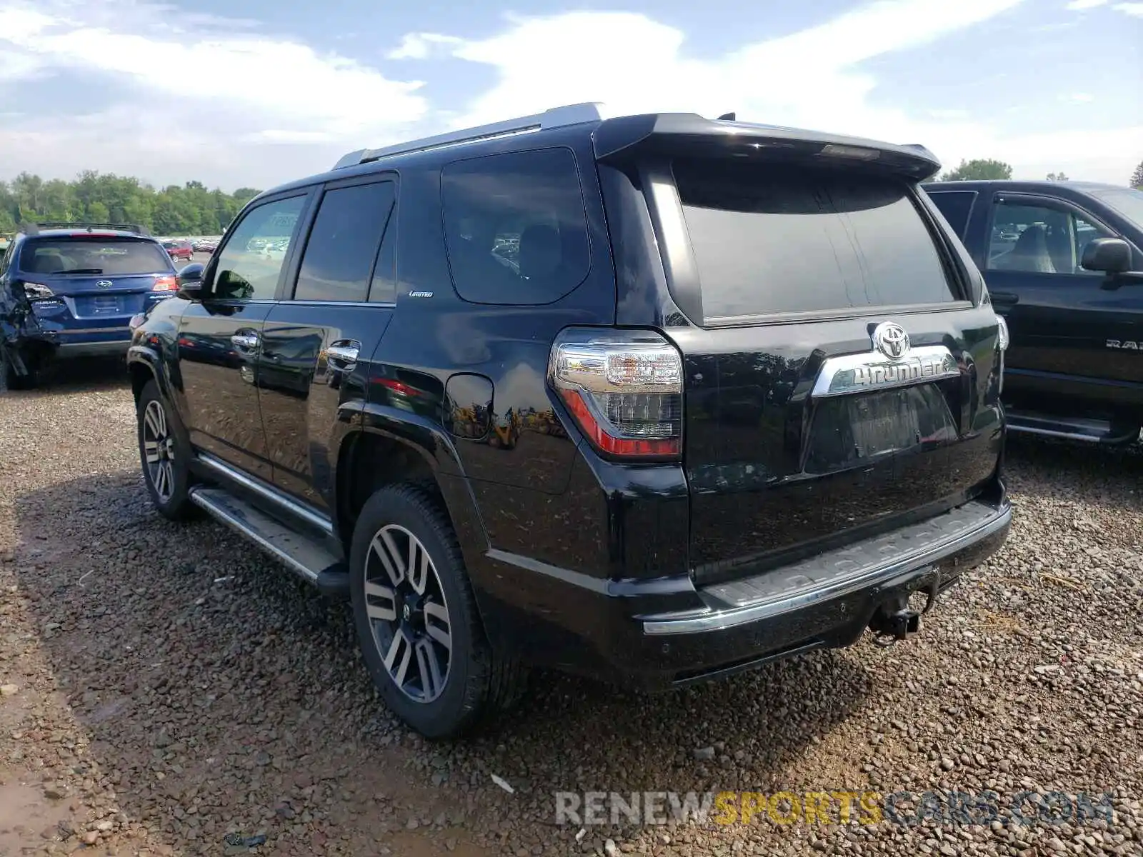 3 Фотография поврежденного автомобиля JTEBU5JR3K5715427 TOYOTA 4RUNNER 2019