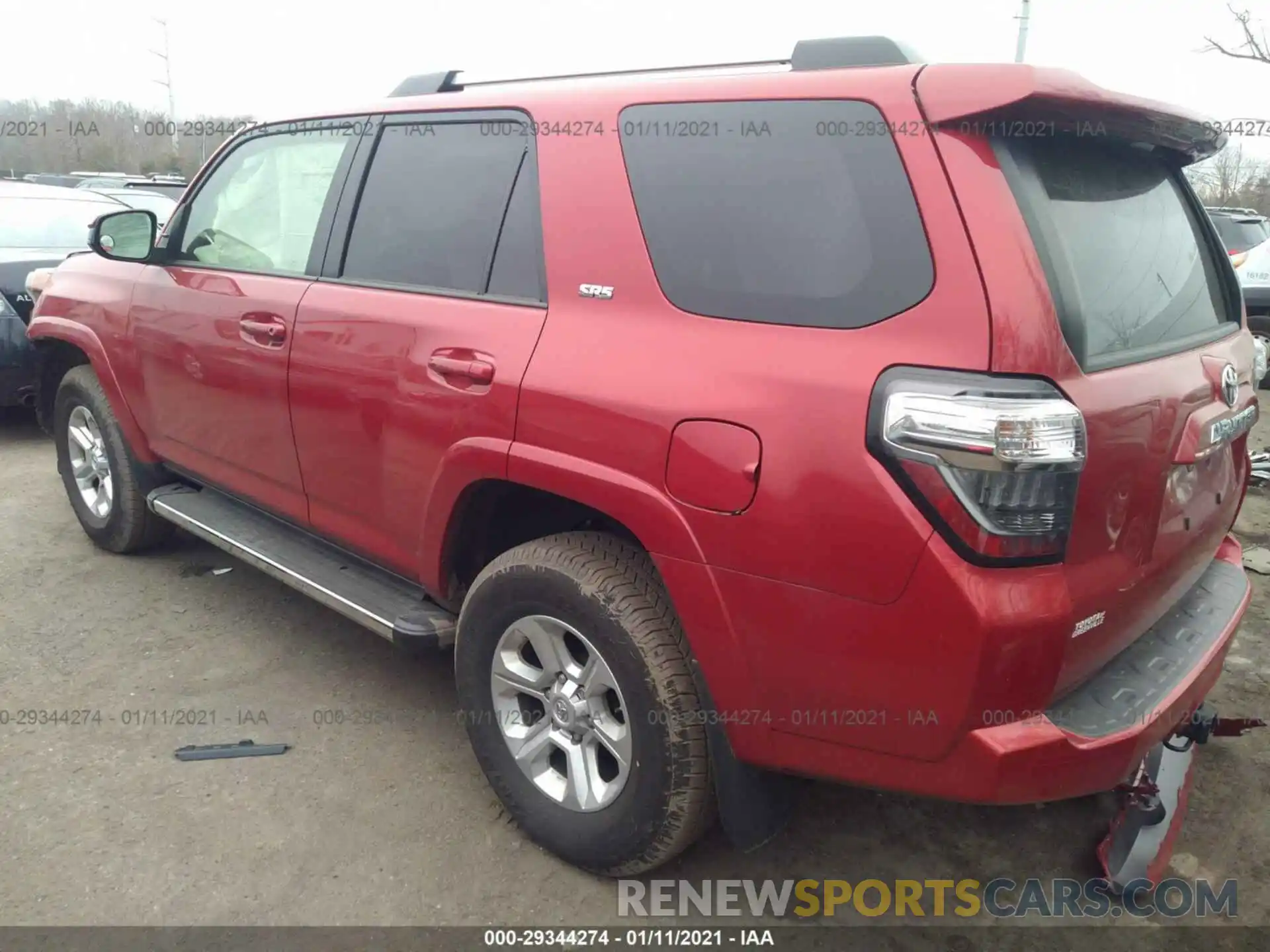 3 Photograph of a damaged car JTEBU5JR3K5716240 TOYOTA 4RUNNER 2019