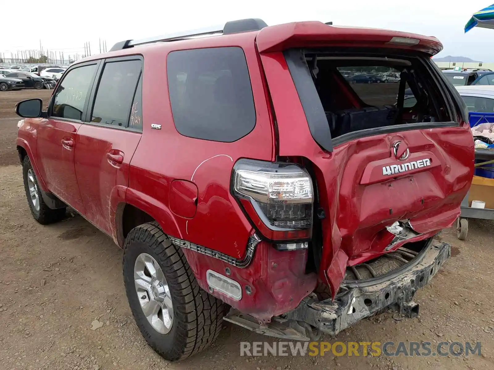 3 Photograph of a damaged car JTEBU5JR3K5719963 TOYOTA 4RUNNER 2019