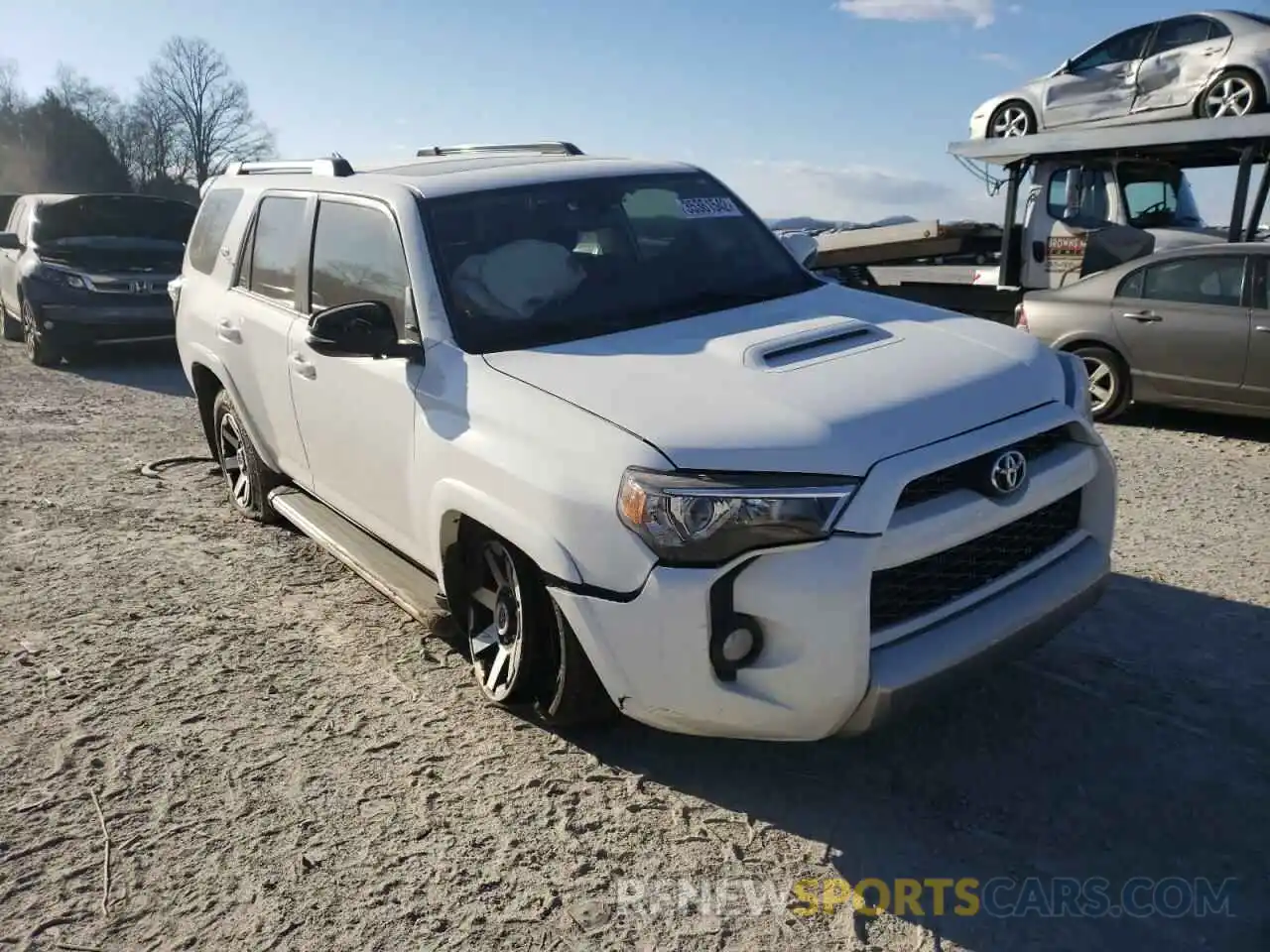 1 Фотография поврежденного автомобиля JTEBU5JR3K5727352 TOYOTA 4RUNNER 2019