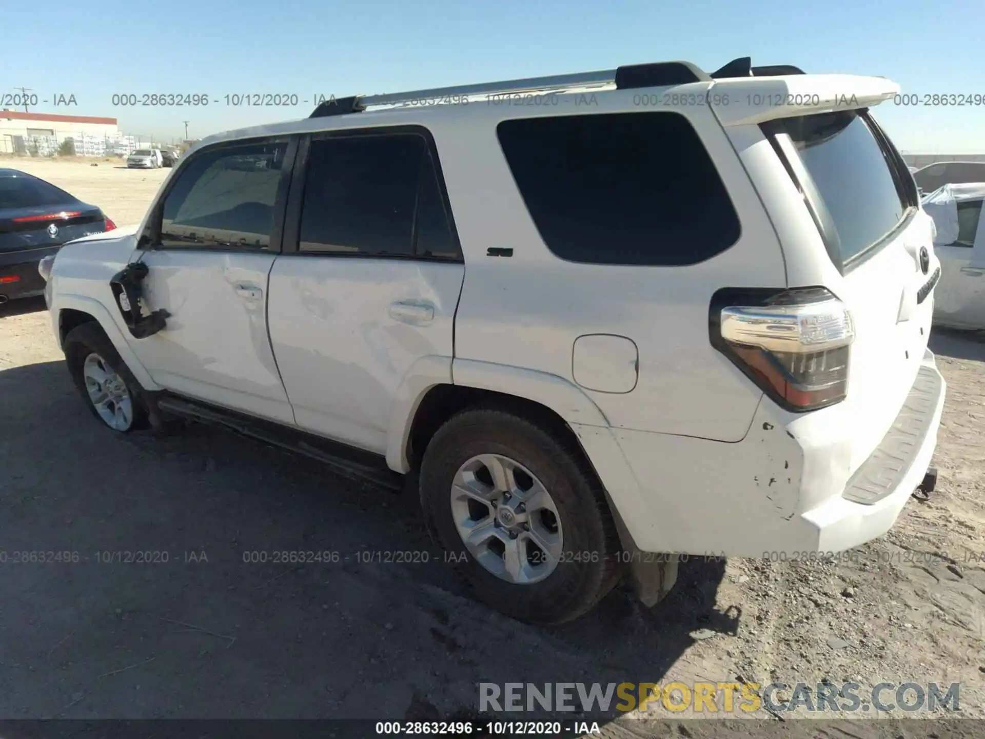 3 Фотография поврежденного автомобиля JTEBU5JR3K5728498 TOYOTA 4RUNNER 2019