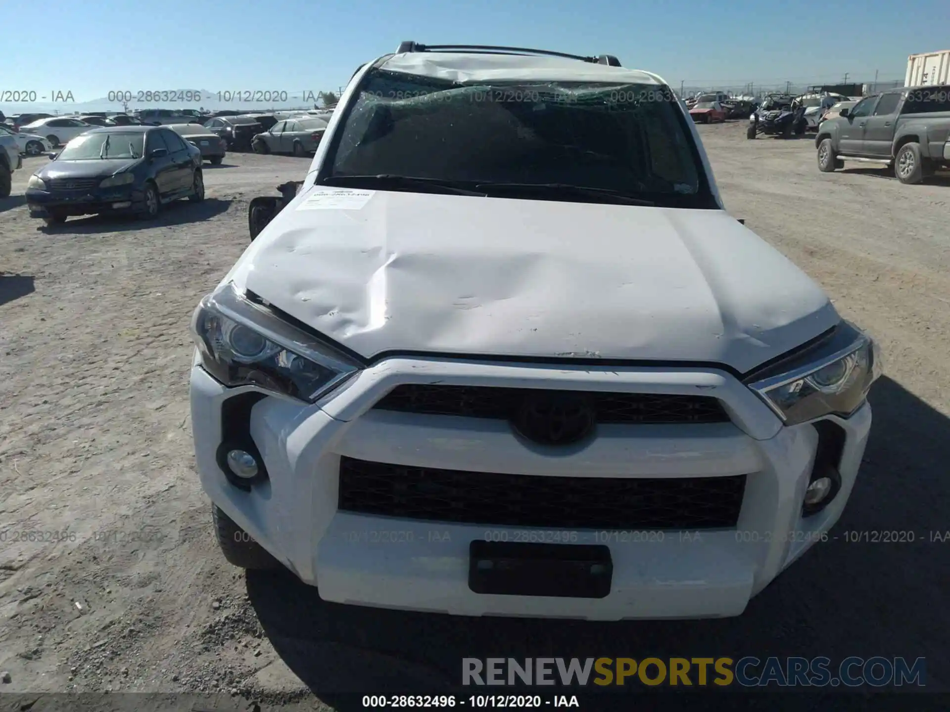 6 Photograph of a damaged car JTEBU5JR3K5728498 TOYOTA 4RUNNER 2019