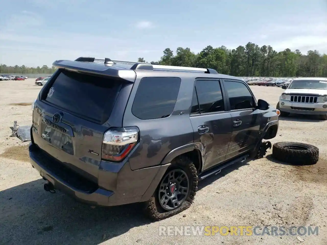 4 Photograph of a damaged car JTEBU5JR3K5729473 TOYOTA 4RUNNER 2019