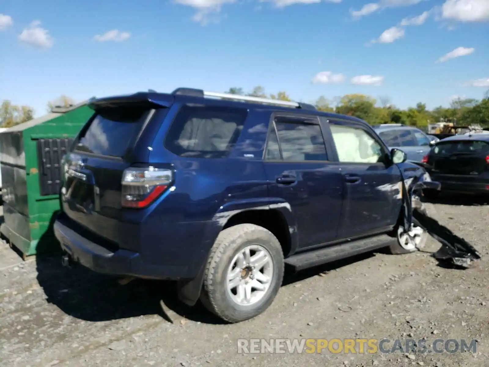 4 Фотография поврежденного автомобиля JTEBU5JR3K5732146 TOYOTA 4RUNNER 2019