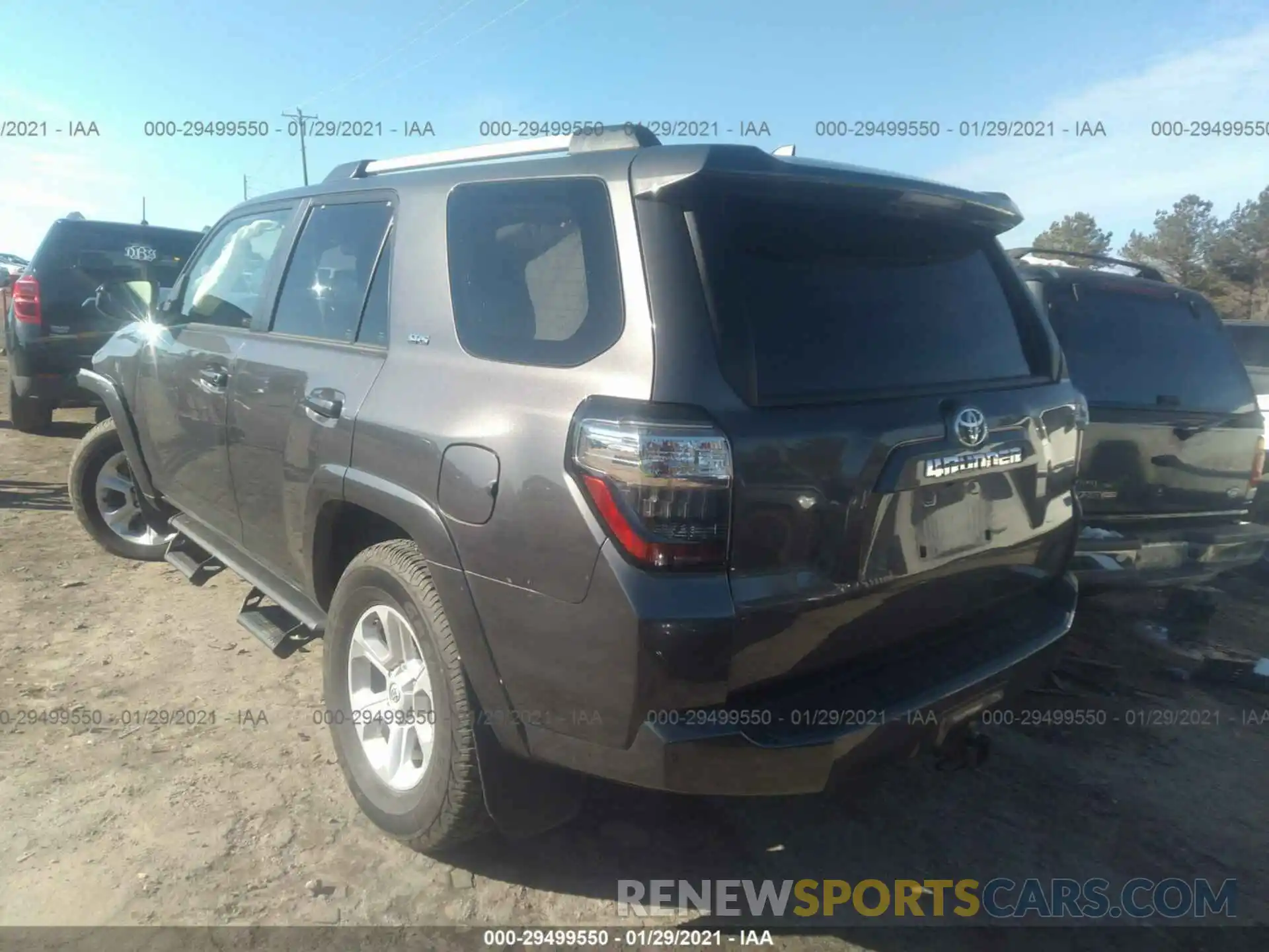 3 Photograph of a damaged car JTEBU5JR3K5732695 TOYOTA 4RUNNER 2019