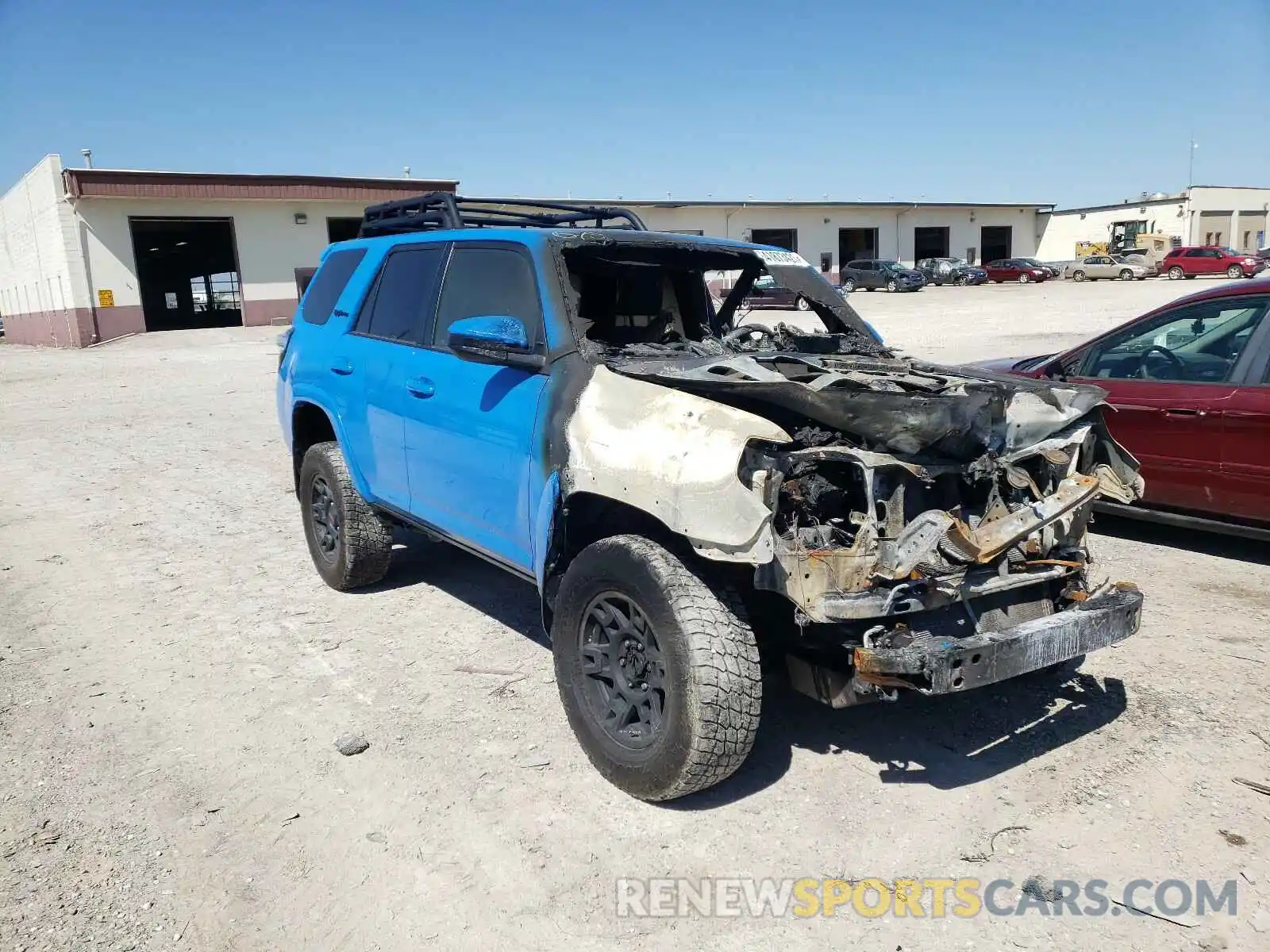 1 Photograph of a damaged car JTEBU5JR3K5733412 TOYOTA 4RUNNER 2019