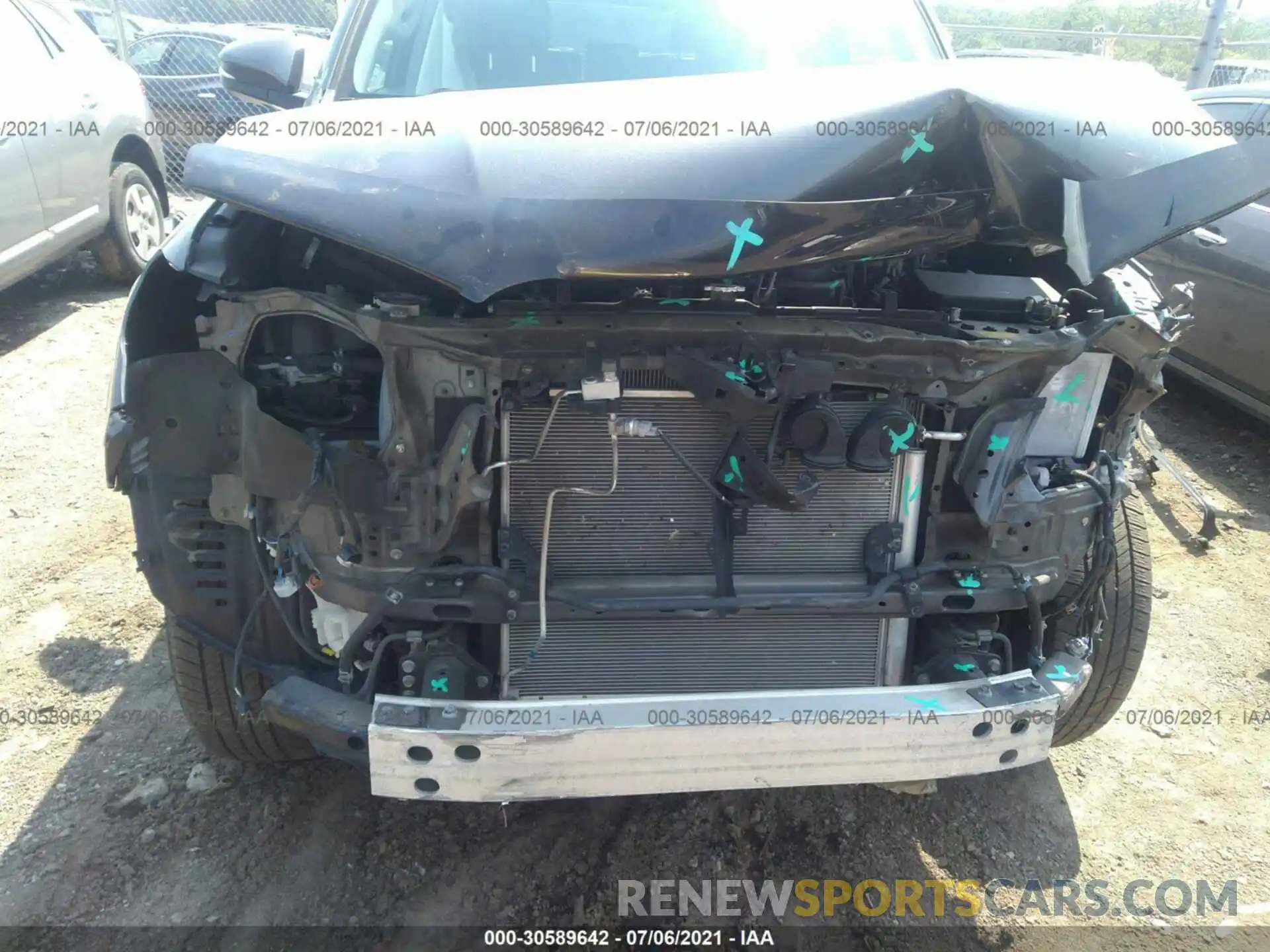 6 Photograph of a damaged car JTEBU5JR3K5733507 TOYOTA 4RUNNER 2019