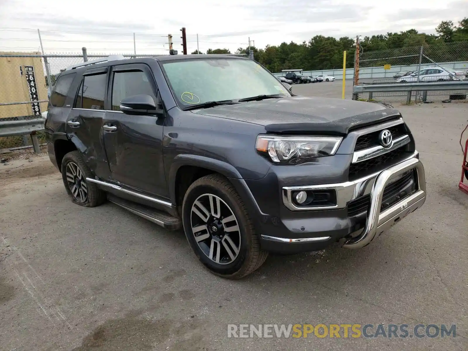 1 Photograph of a damaged car JTEBU5JR3K5736407 TOYOTA 4RUNNER 2019