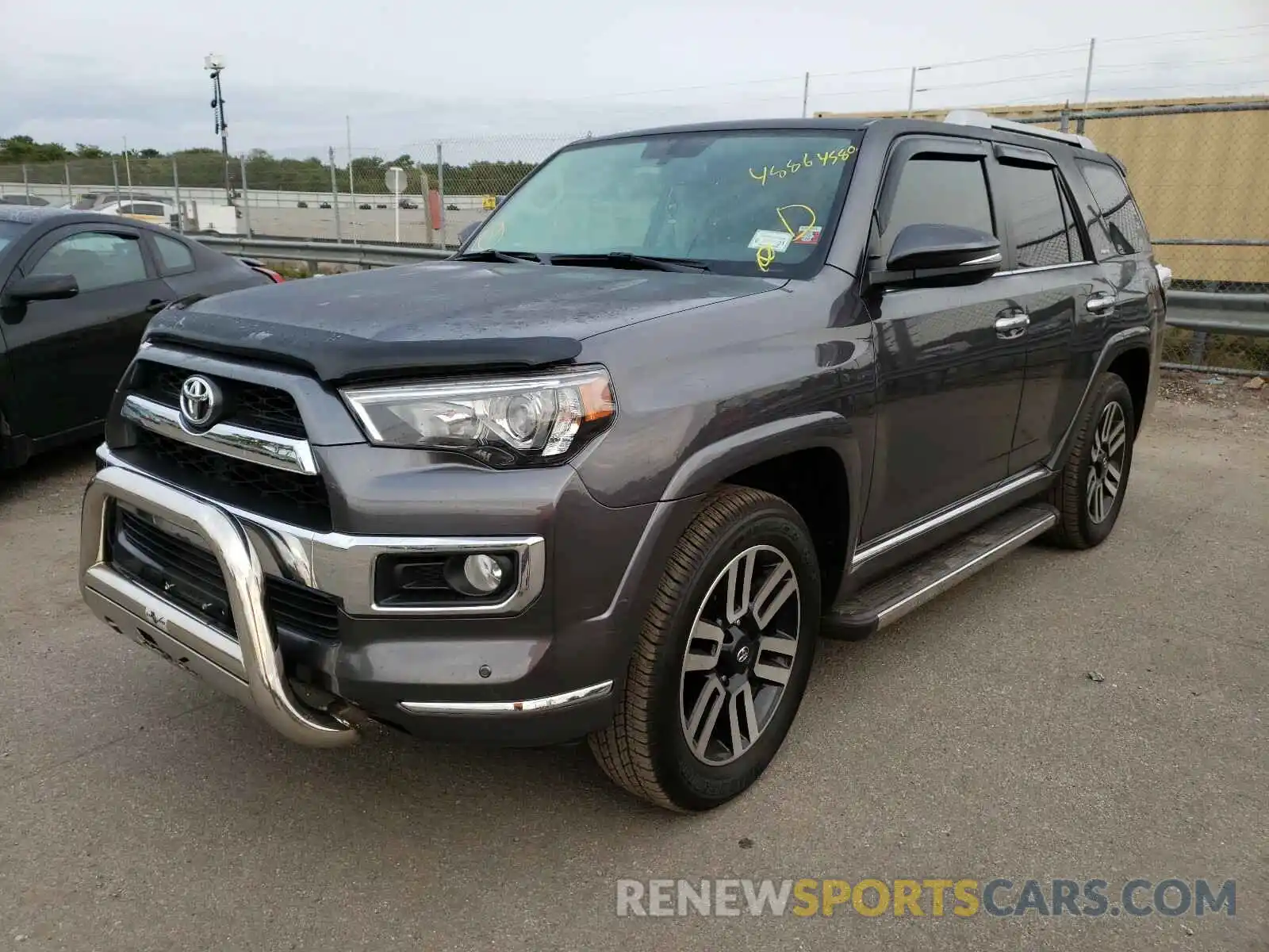 2 Photograph of a damaged car JTEBU5JR3K5736407 TOYOTA 4RUNNER 2019