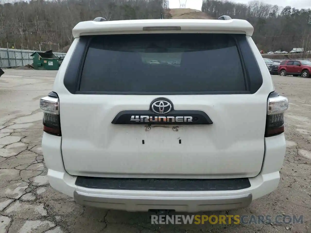 6 Photograph of a damaged car JTEBU5JR3K5737198 TOYOTA 4RUNNER 2019