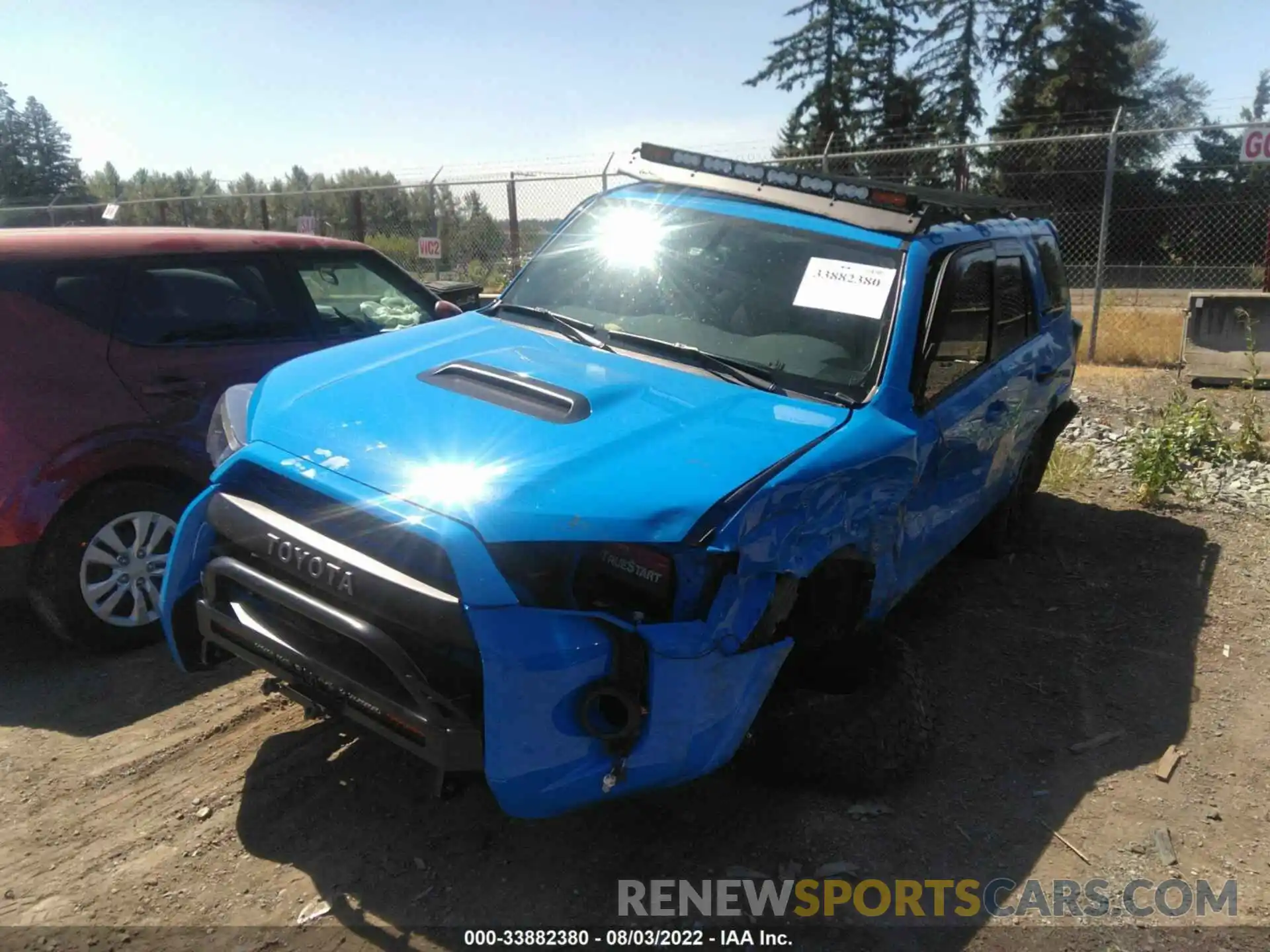 2 Фотография поврежденного автомобиля JTEBU5JR4K5616955 TOYOTA 4RUNNER 2019