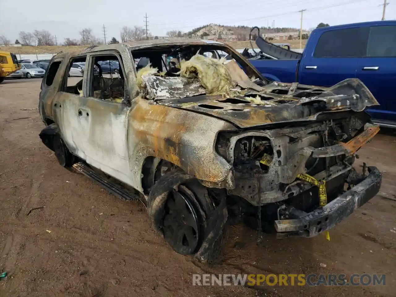 1 Photograph of a damaged car JTEBU5JR4K5622139 TOYOTA 4RUNNER 2019