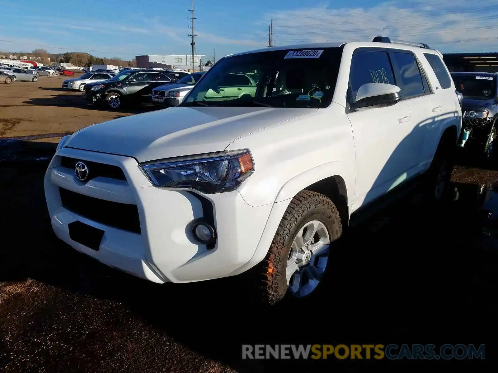 2 Photograph of a damaged car JTEBU5JR4K5628250 TOYOTA 4RUNNER 2019