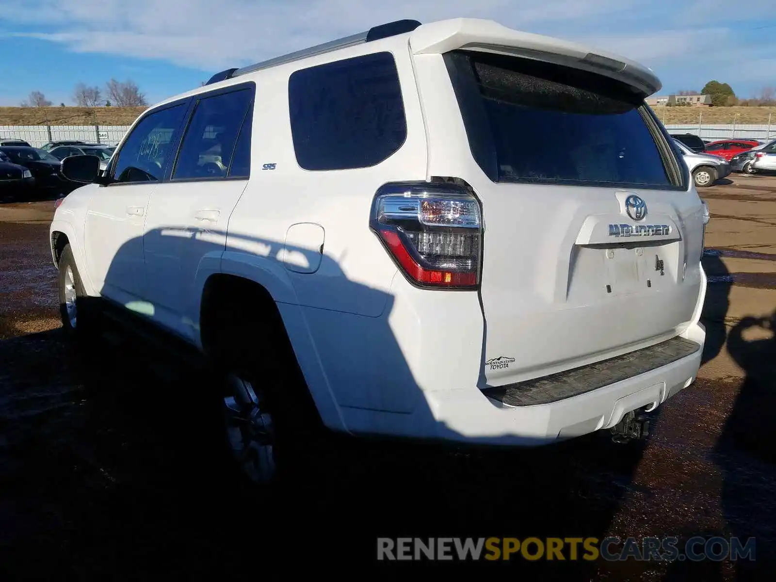 3 Photograph of a damaged car JTEBU5JR4K5628250 TOYOTA 4RUNNER 2019