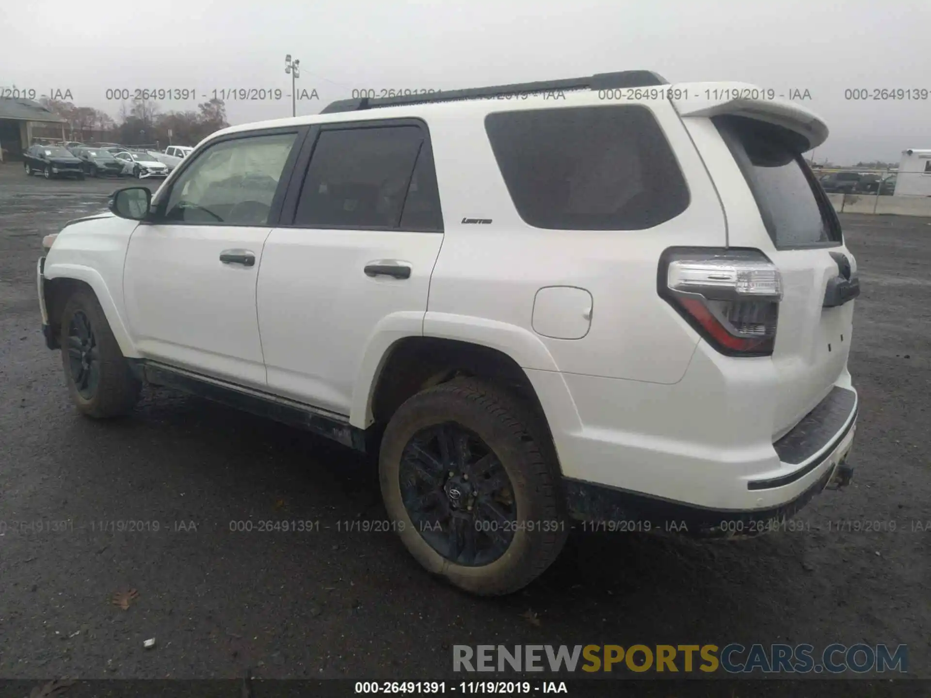 3 Photograph of a damaged car JTEBU5JR4K5631150 TOYOTA 4RUNNER 2019