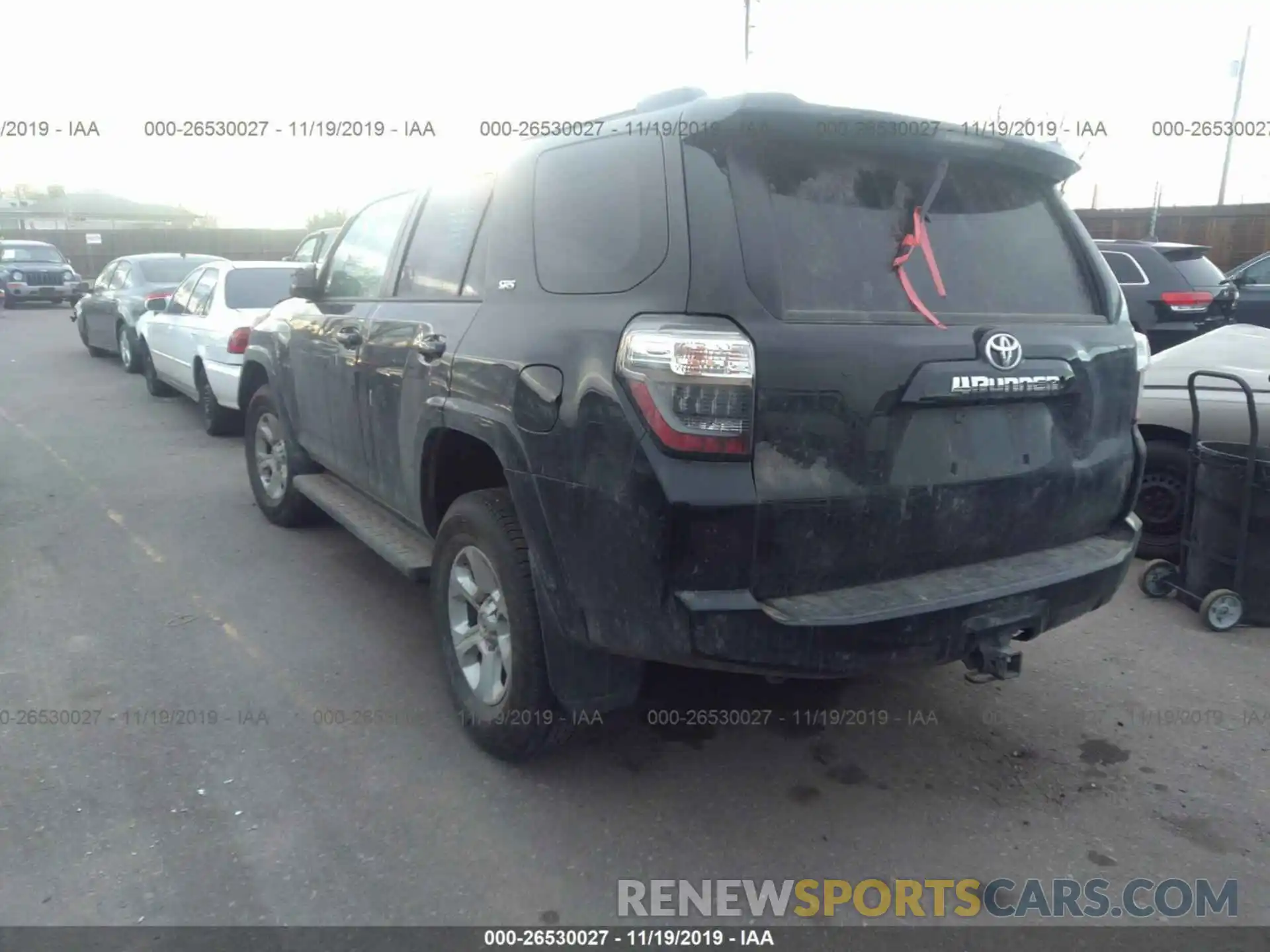 3 Photograph of a damaged car JTEBU5JR4K5635358 TOYOTA 4RUNNER 2019