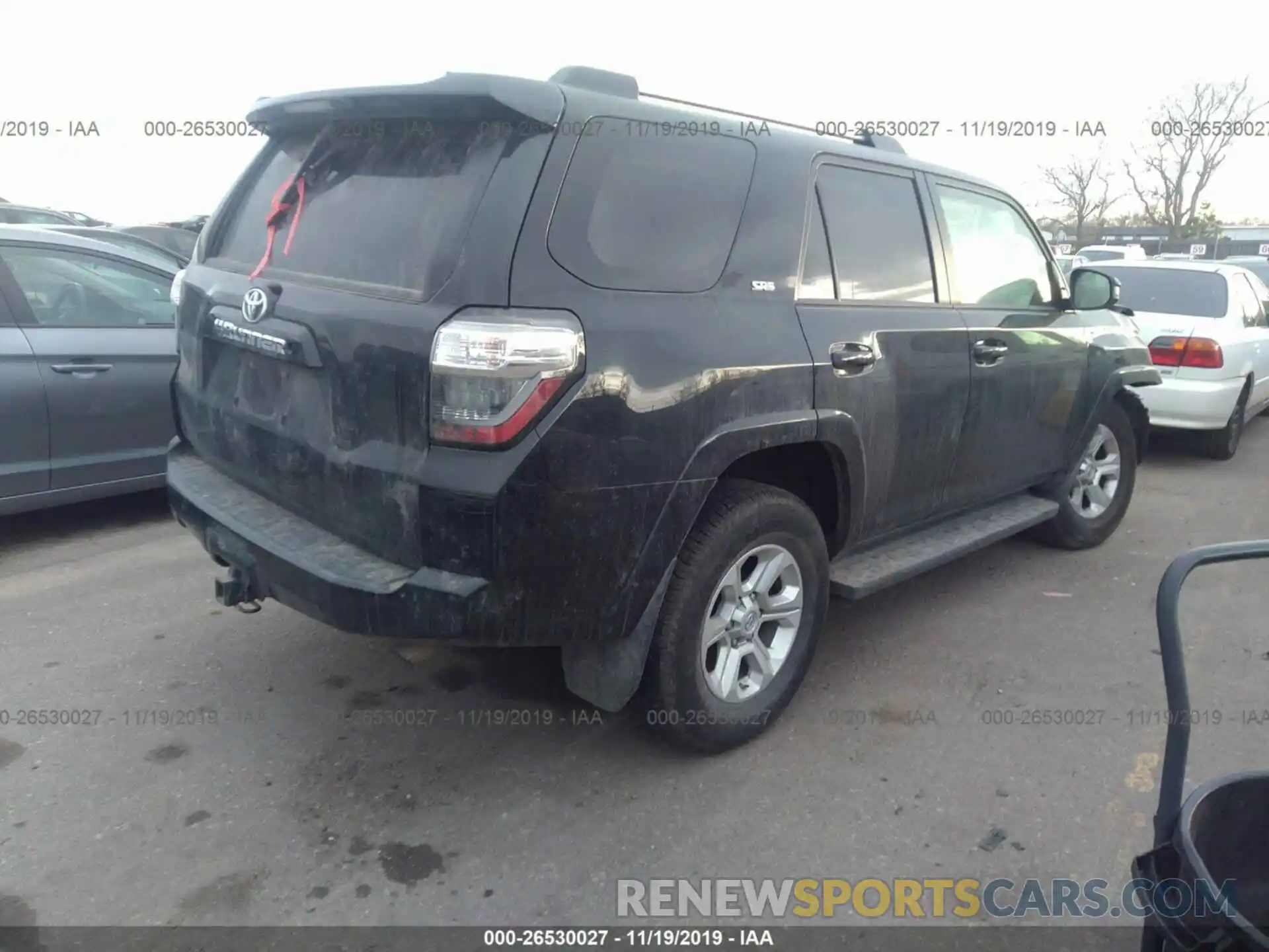 4 Фотография поврежденного автомобиля JTEBU5JR4K5635358 TOYOTA 4RUNNER 2019