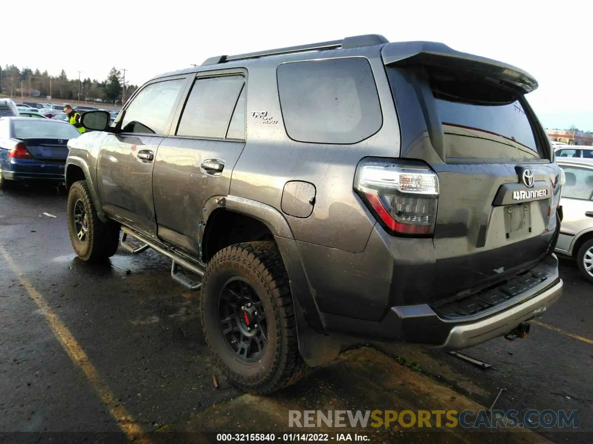 3 Photograph of a damaged car JTEBU5JR4K5635490 TOYOTA 4RUNNER 2019