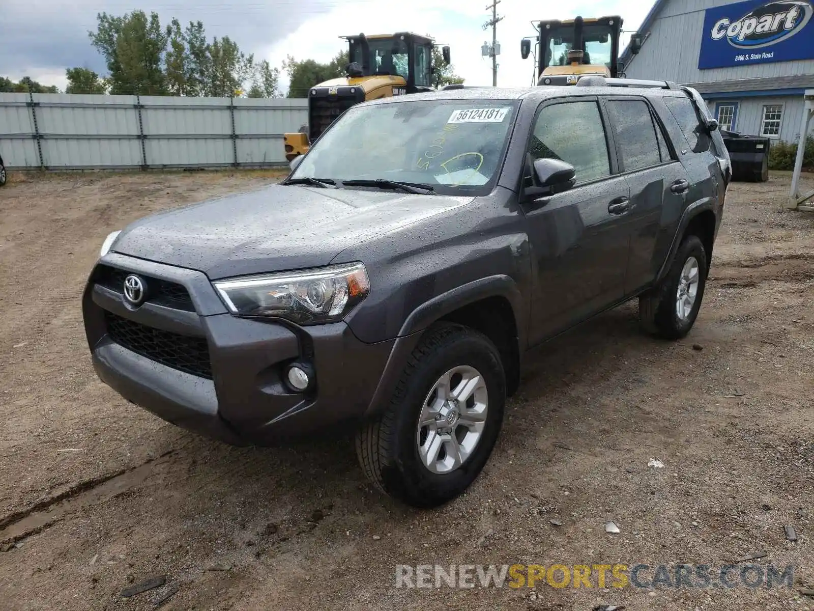 2 Photograph of a damaged car JTEBU5JR4K5639216 TOYOTA 4RUNNER 2019