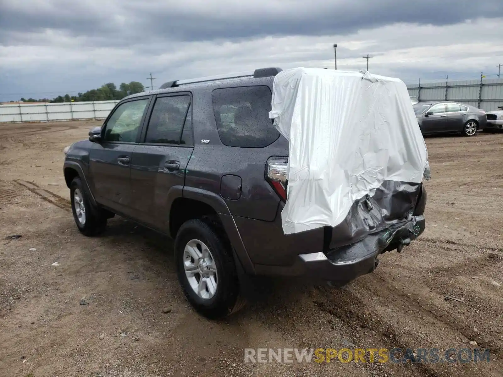 3 Photograph of a damaged car JTEBU5JR4K5639216 TOYOTA 4RUNNER 2019