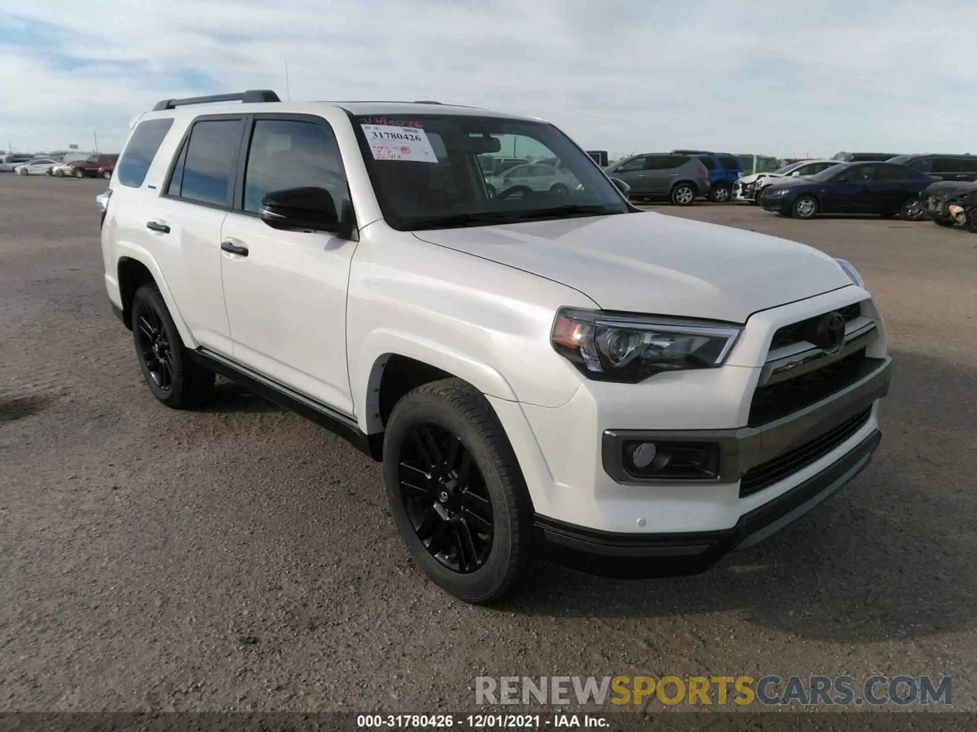 1 Photograph of a damaged car JTEBU5JR4K5647347 TOYOTA 4RUNNER 2019