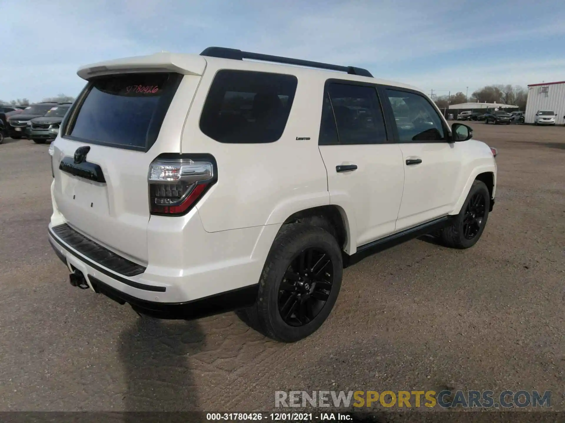 4 Фотография поврежденного автомобиля JTEBU5JR4K5647347 TOYOTA 4RUNNER 2019