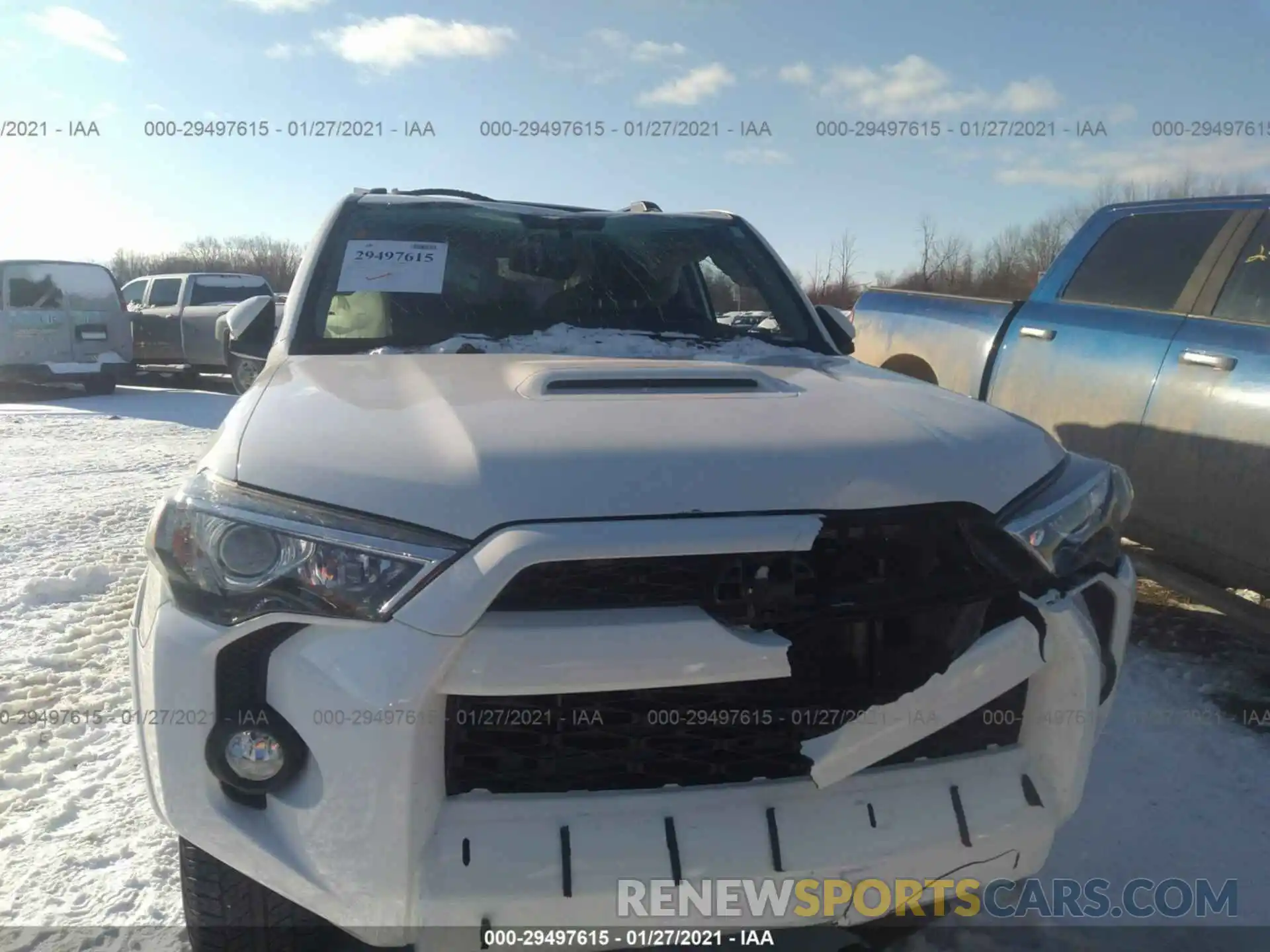 6 Photograph of a damaged car JTEBU5JR4K5648742 TOYOTA 4RUNNER 2019