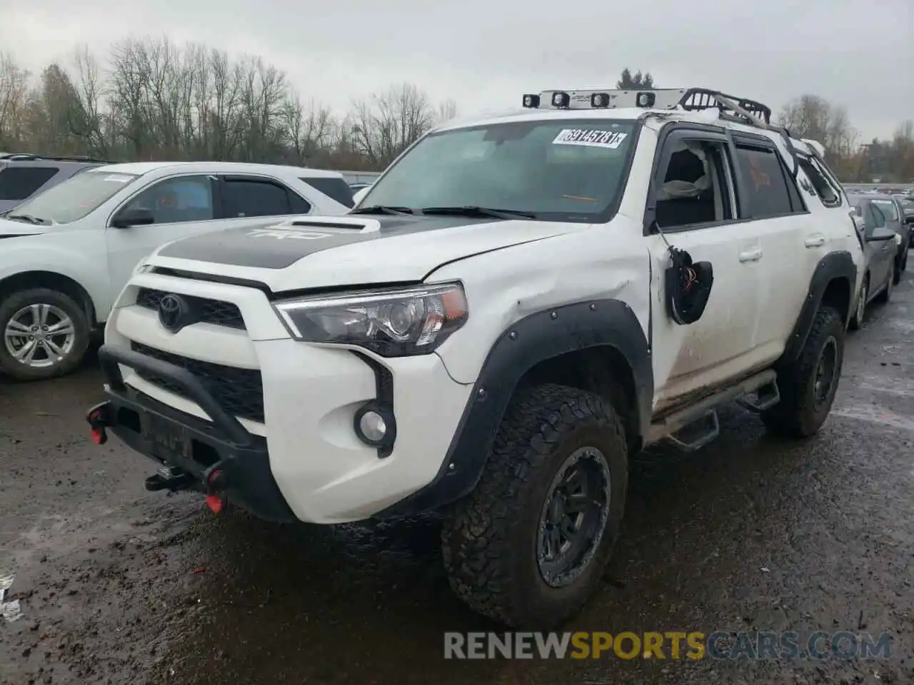 2 Photograph of a damaged car JTEBU5JR4K5651592 TOYOTA 4RUNNER 2019