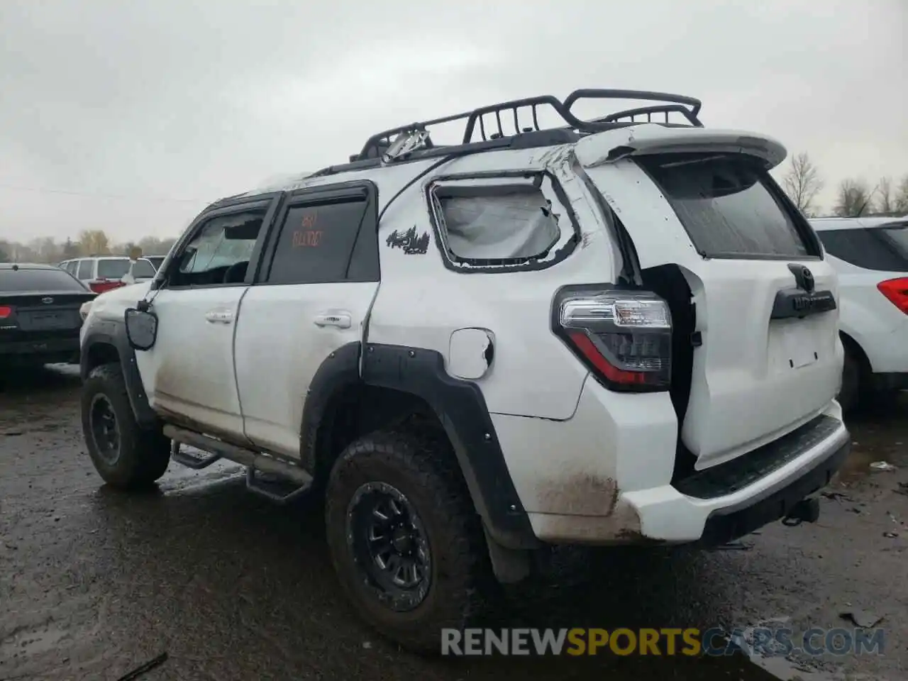 3 Фотография поврежденного автомобиля JTEBU5JR4K5651592 TOYOTA 4RUNNER 2019