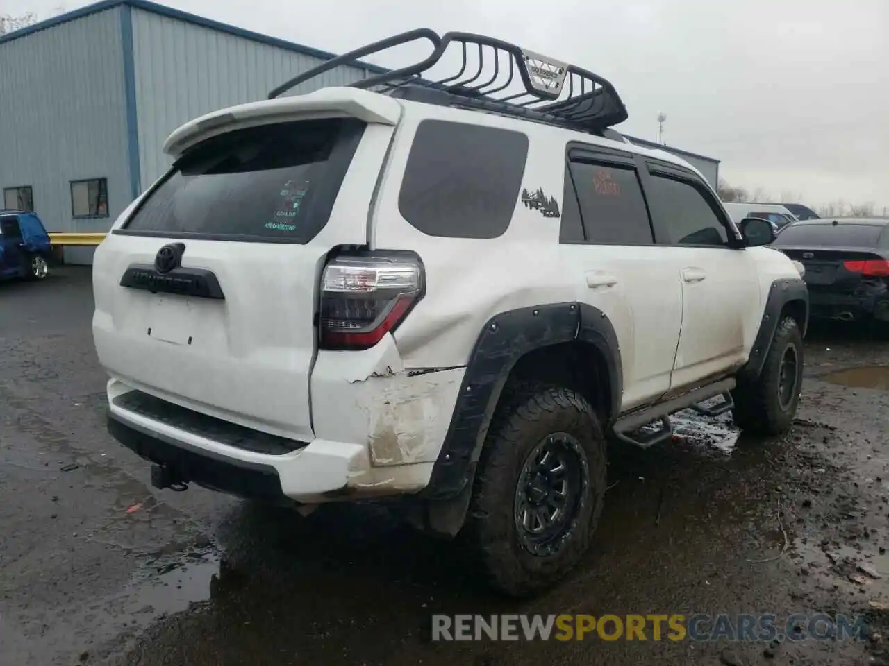 4 Фотография поврежденного автомобиля JTEBU5JR4K5651592 TOYOTA 4RUNNER 2019