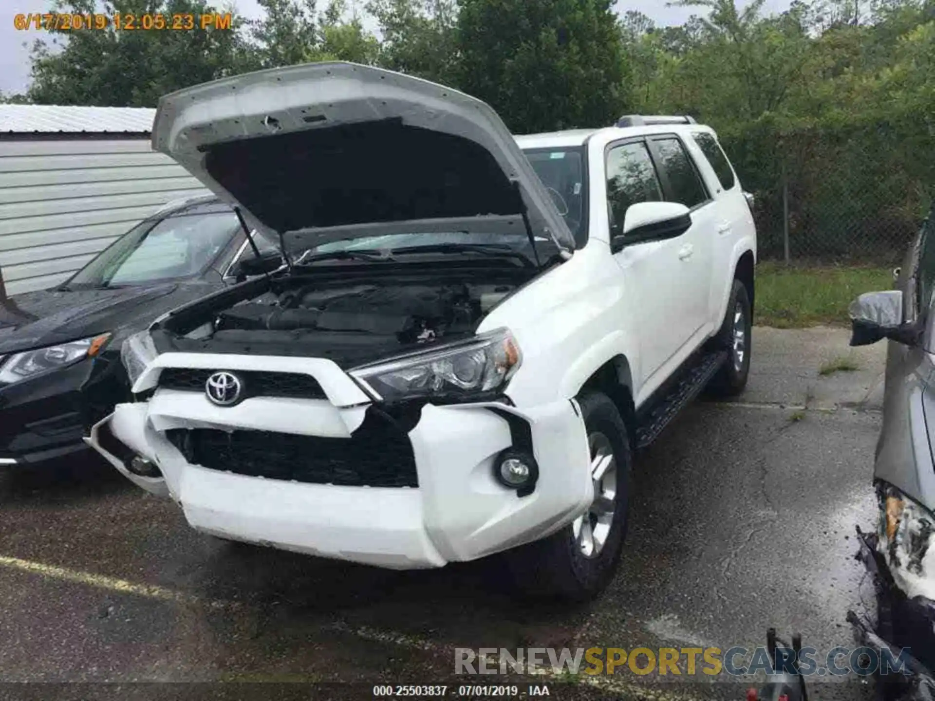 12 Photograph of a damaged car JTEBU5JR4K5653844 TOYOTA 4RUNNER 2019