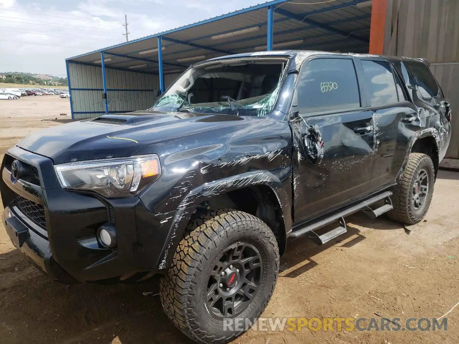 9 Фотография поврежденного автомобиля JTEBU5JR4K5654699 TOYOTA 4RUNNER 2019