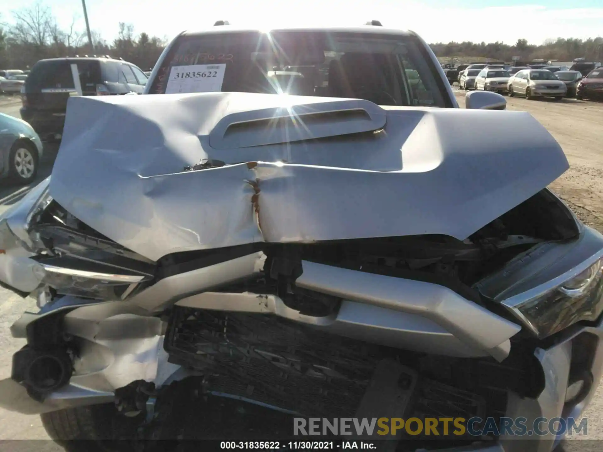 10 Photograph of a damaged car JTEBU5JR4K5657151 TOYOTA 4RUNNER 2019