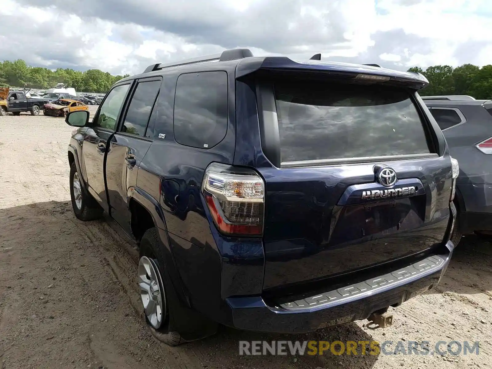 3 Фотография поврежденного автомобиля JTEBU5JR4K5657439 TOYOTA 4RUNNER 2019