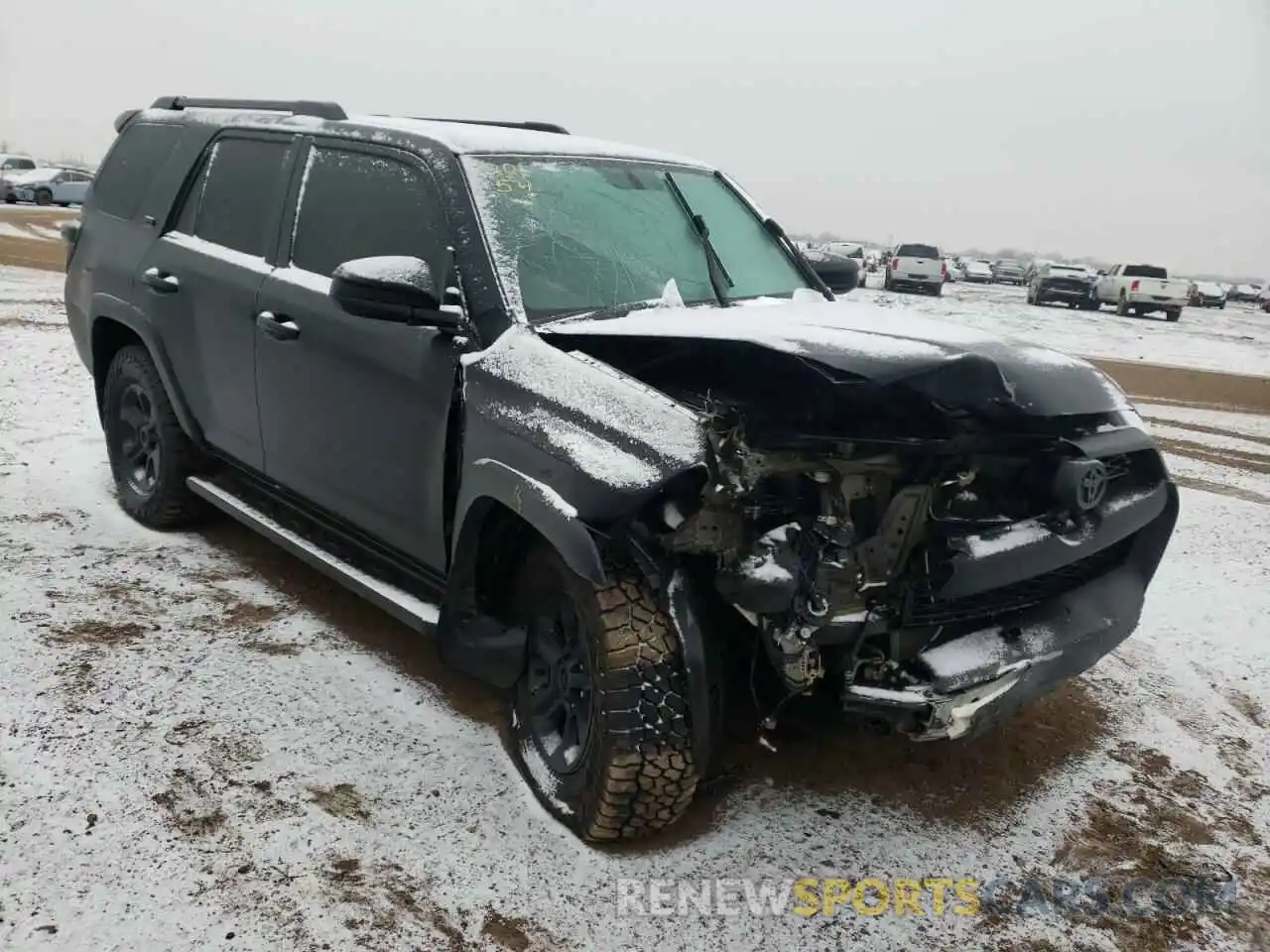 1 Photograph of a damaged car JTEBU5JR4K5657733 TOYOTA 4RUNNER 2019