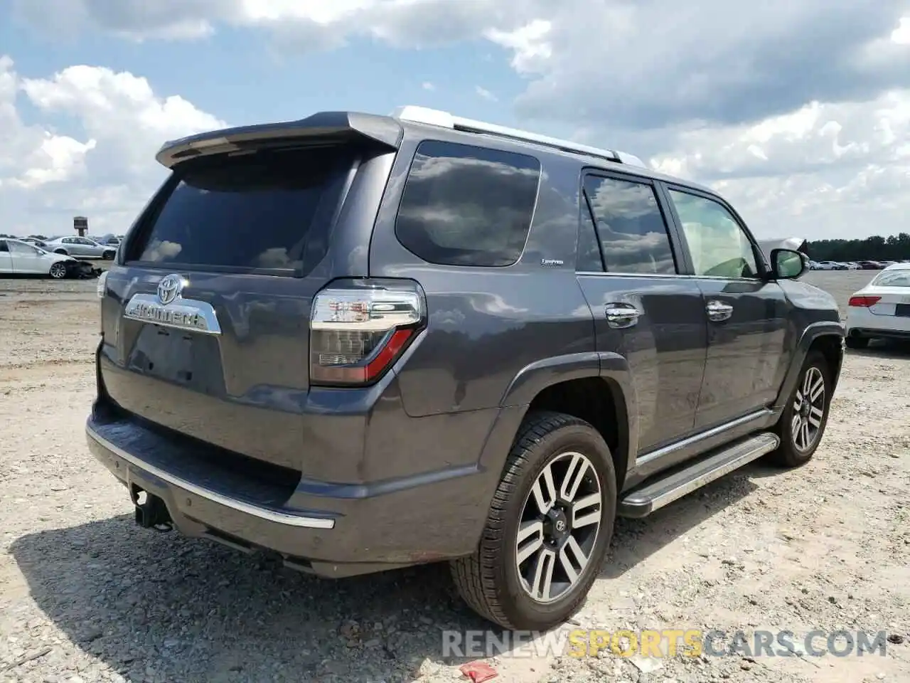 4 Фотография поврежденного автомобиля JTEBU5JR4K5659420 TOYOTA 4RUNNER 2019