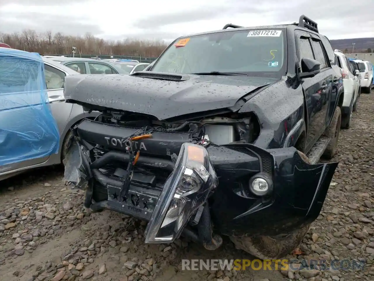 2 Фотография поврежденного автомобиля JTEBU5JR4K5661118 TOYOTA 4RUNNER 2019