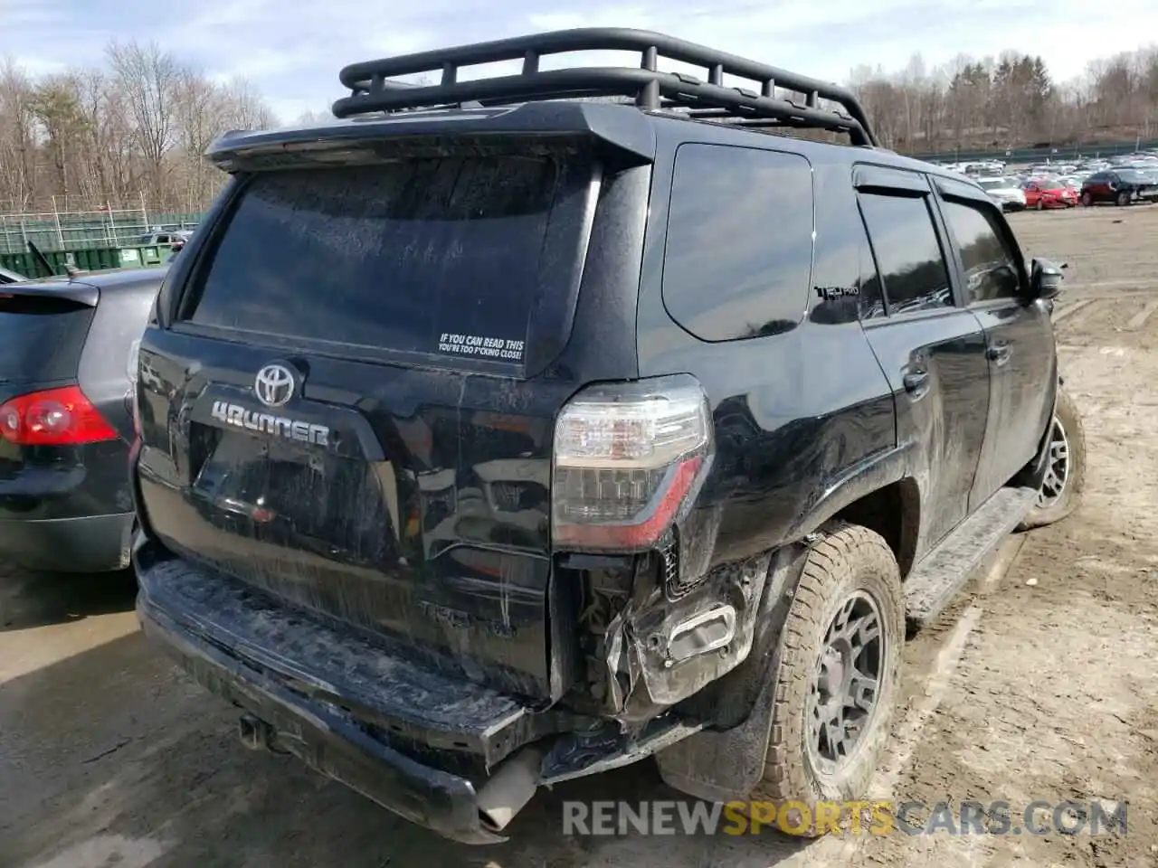 4 Фотография поврежденного автомобиля JTEBU5JR4K5661118 TOYOTA 4RUNNER 2019