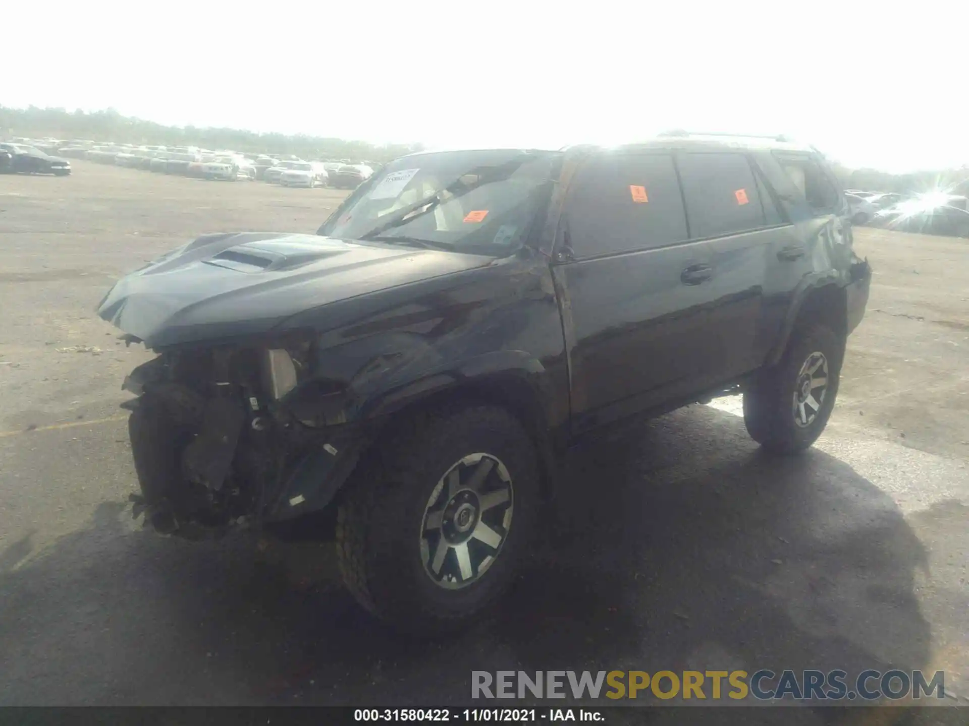 2 Photograph of a damaged car JTEBU5JR4K5665041 TOYOTA 4RUNNER 2019