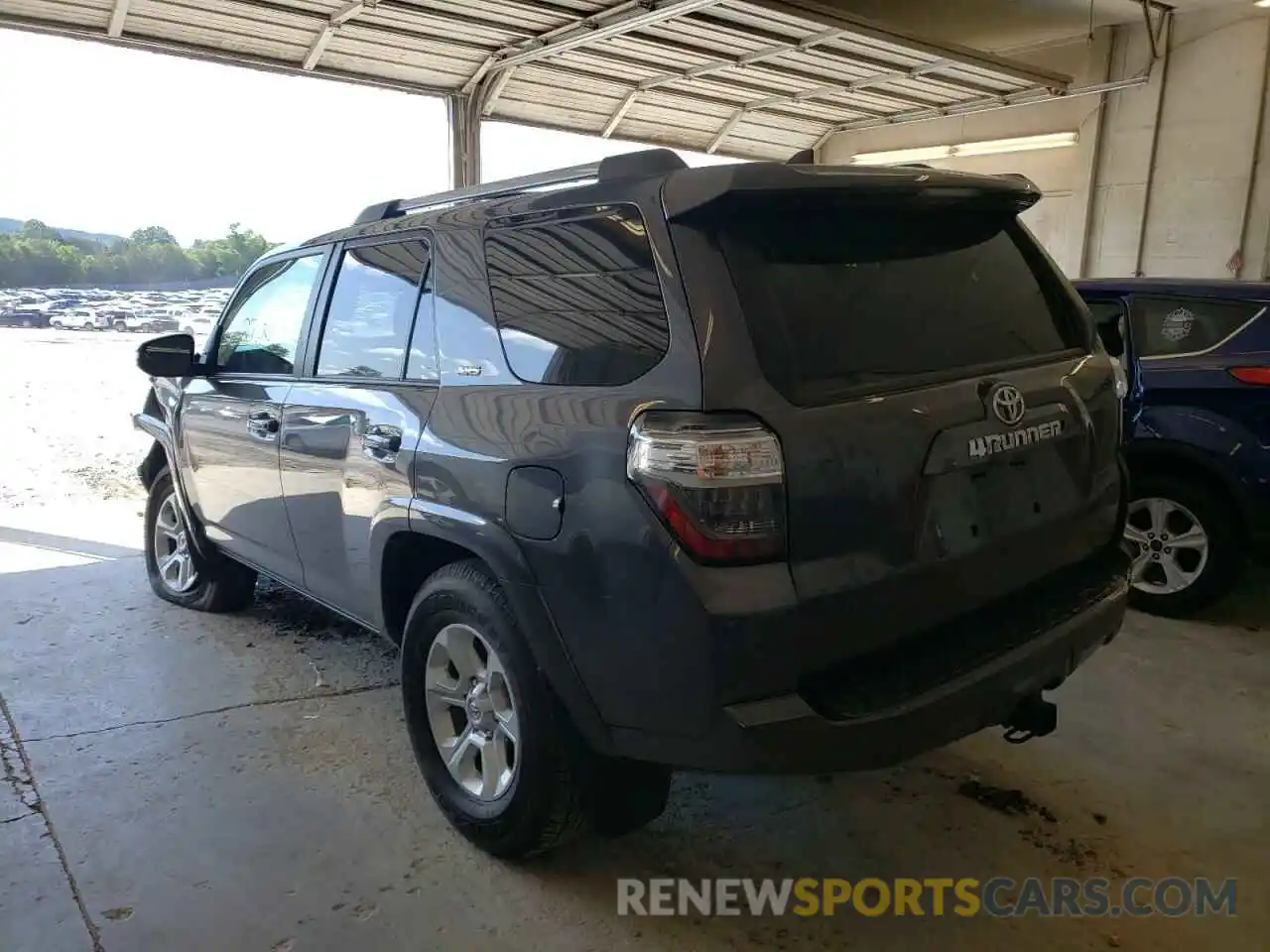 3 Photograph of a damaged car JTEBU5JR4K5666044 TOYOTA 4RUNNER 2019