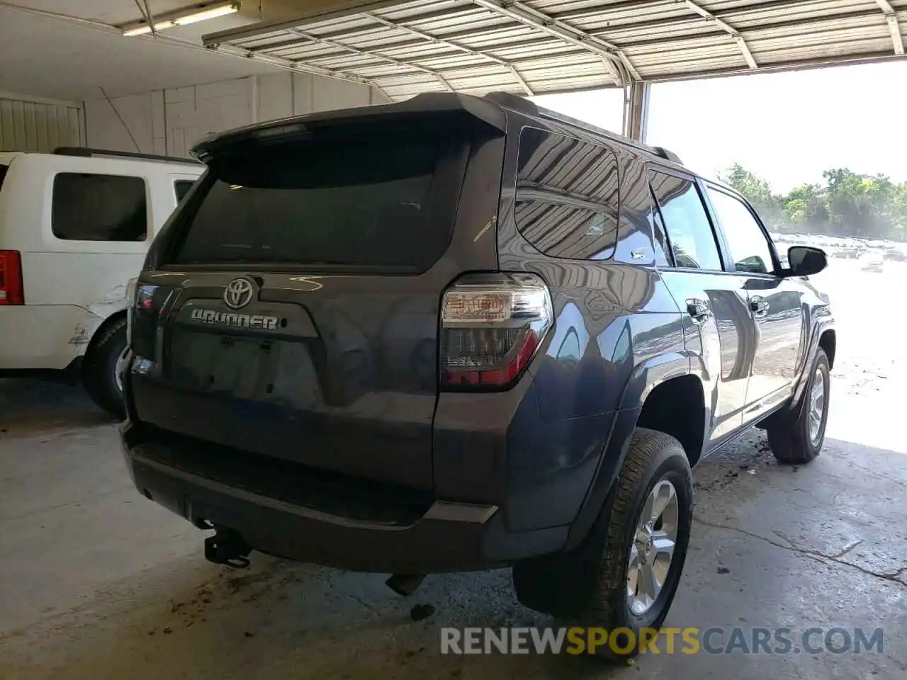 4 Photograph of a damaged car JTEBU5JR4K5666044 TOYOTA 4RUNNER 2019