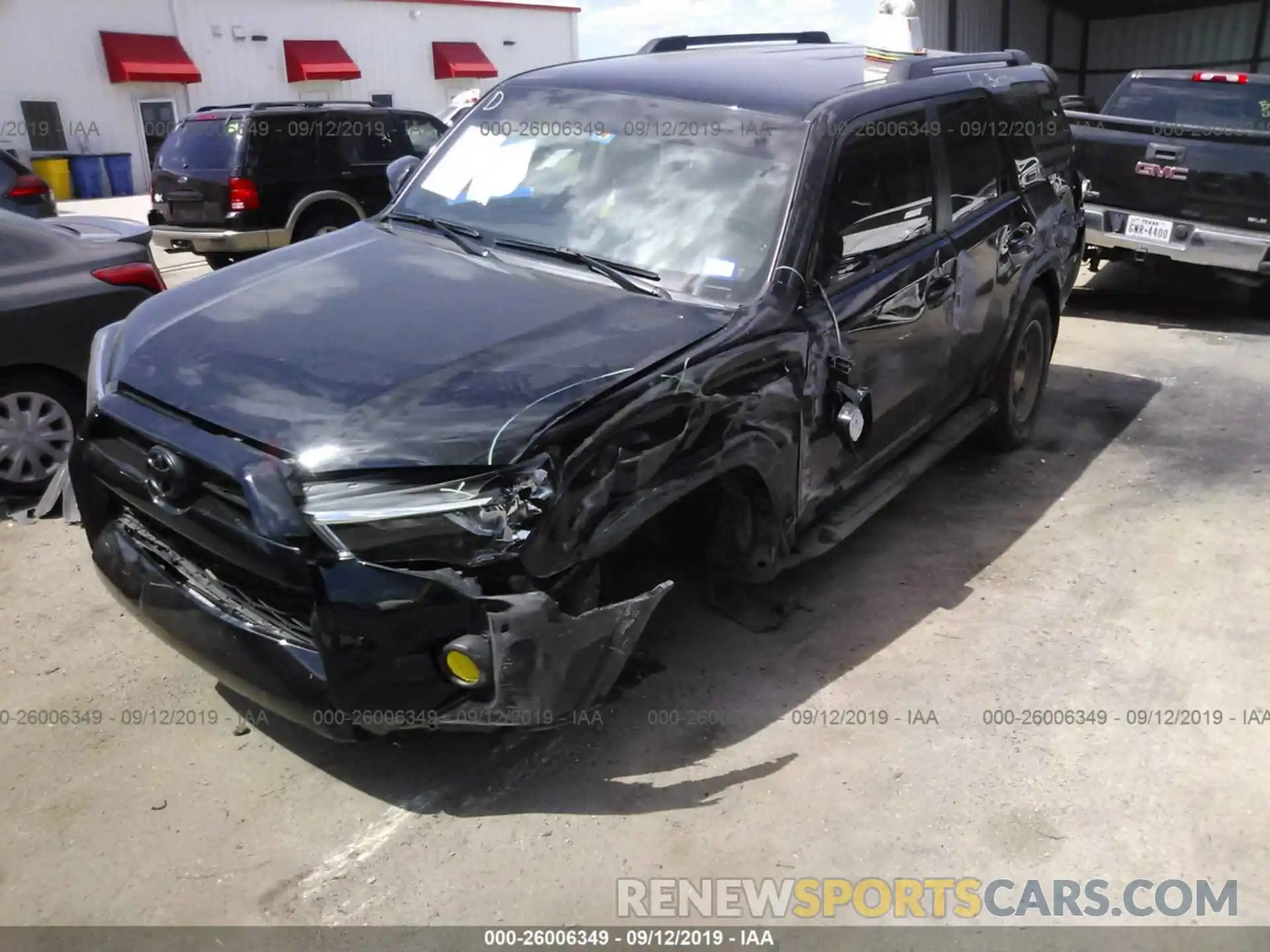 6 Photograph of a damaged car JTEBU5JR4K5667341 TOYOTA 4RUNNER 2019