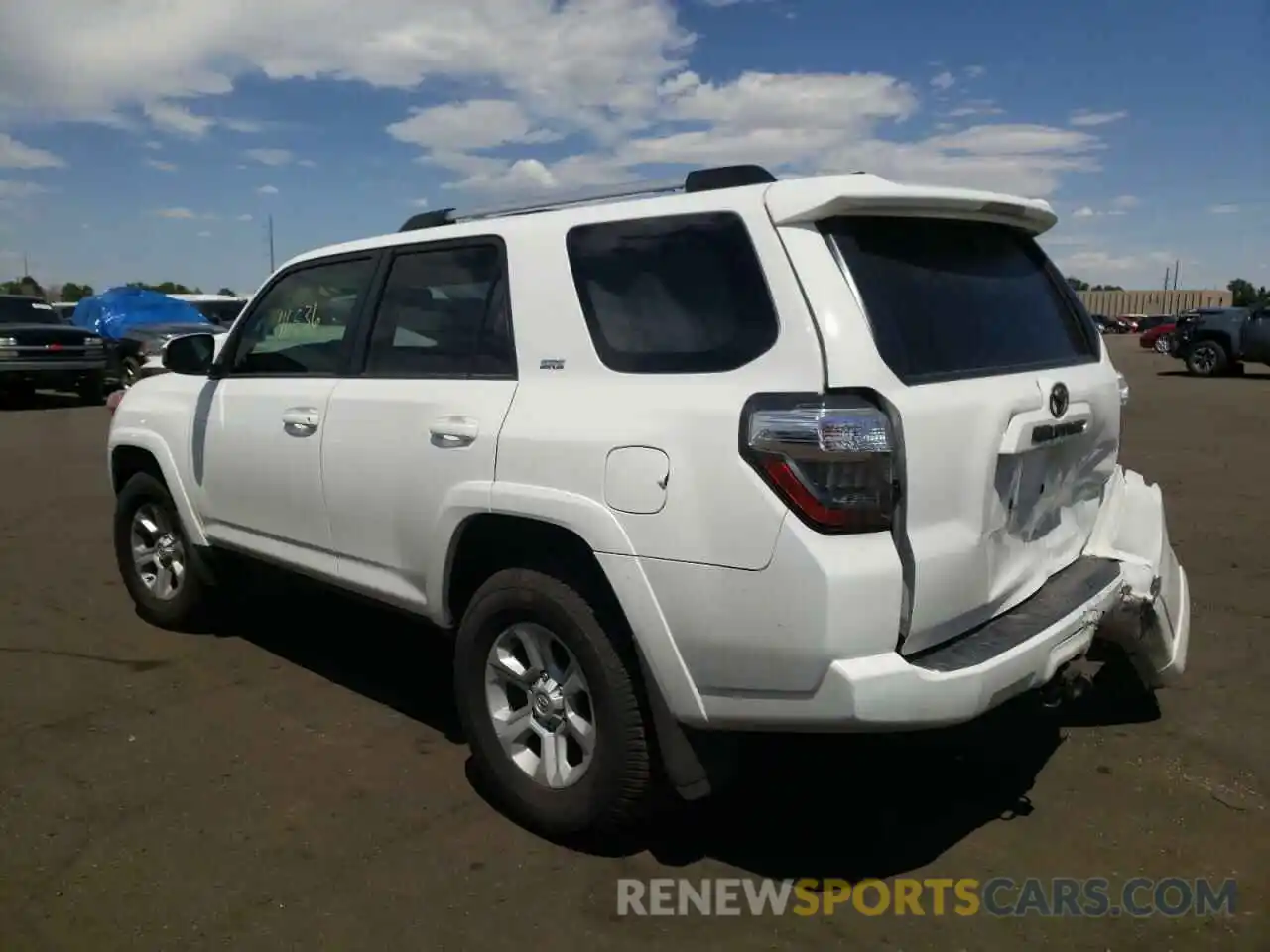 3 Photograph of a damaged car JTEBU5JR4K5669154 TOYOTA 4RUNNER 2019