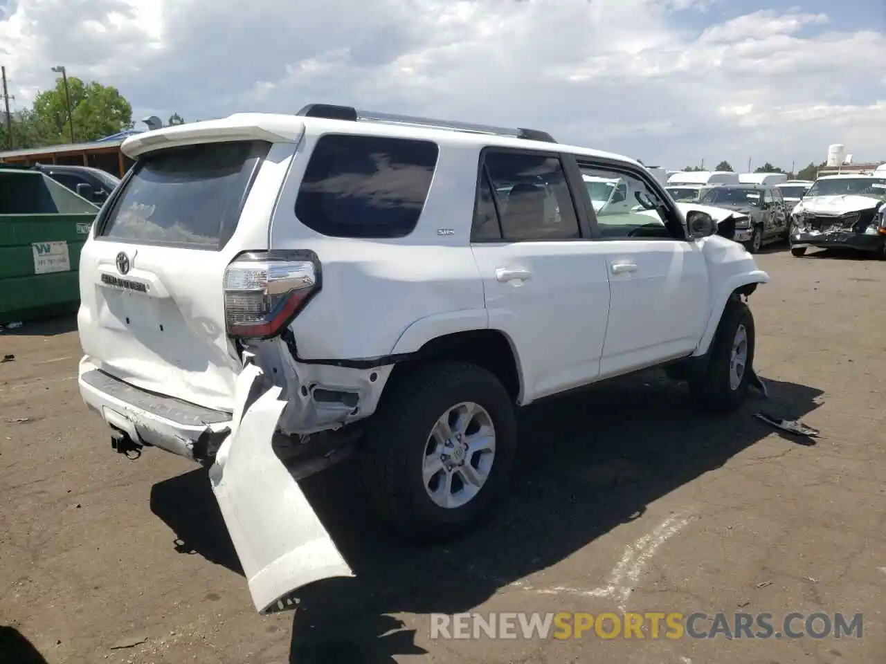 4 Photograph of a damaged car JTEBU5JR4K5669154 TOYOTA 4RUNNER 2019