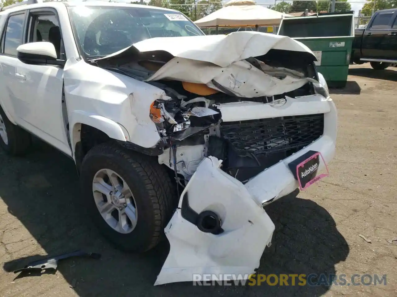 9 Photograph of a damaged car JTEBU5JR4K5669154 TOYOTA 4RUNNER 2019