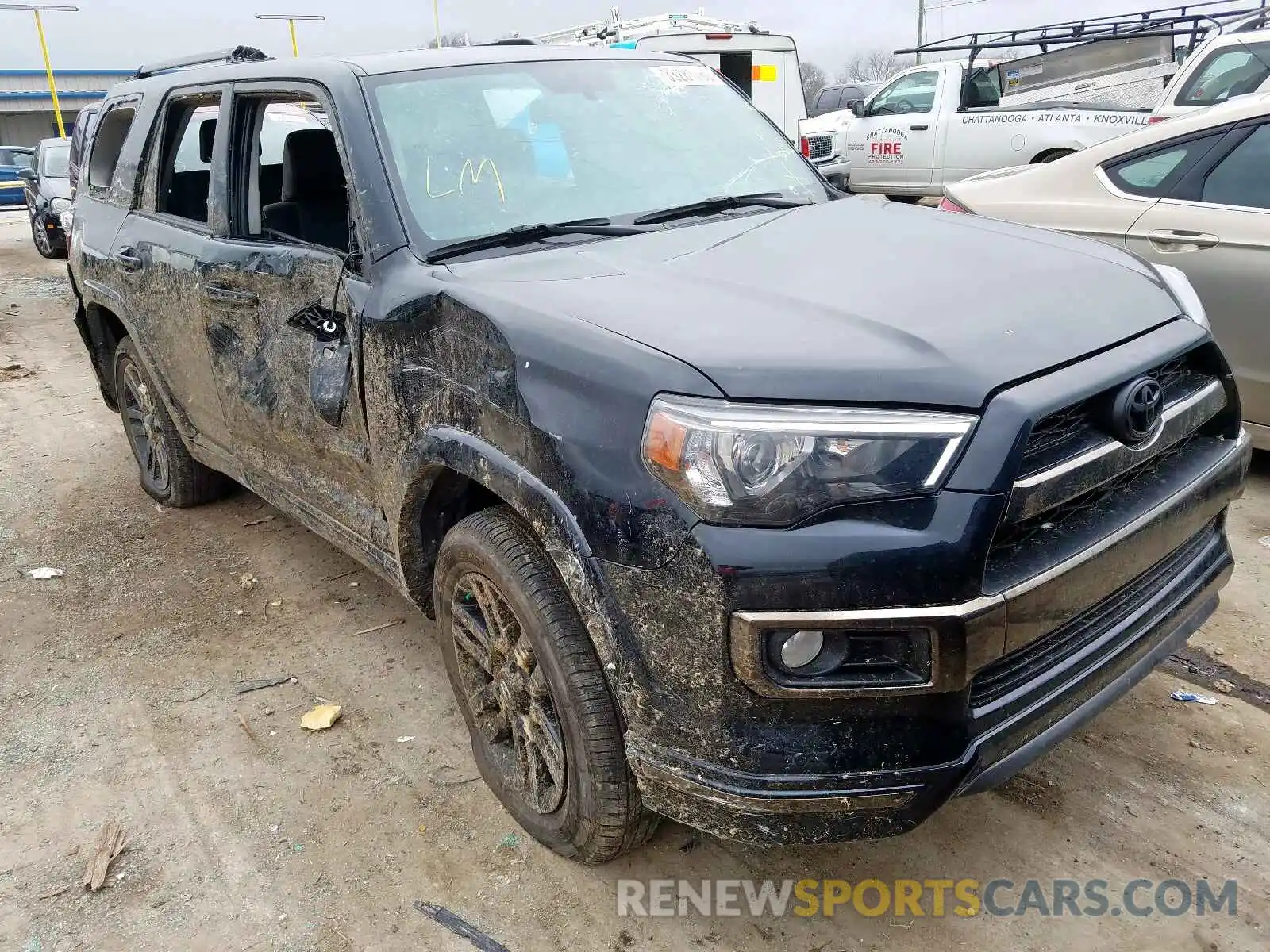 1 Photograph of a damaged car JTEBU5JR4K5669882 TOYOTA 4RUNNER 2019