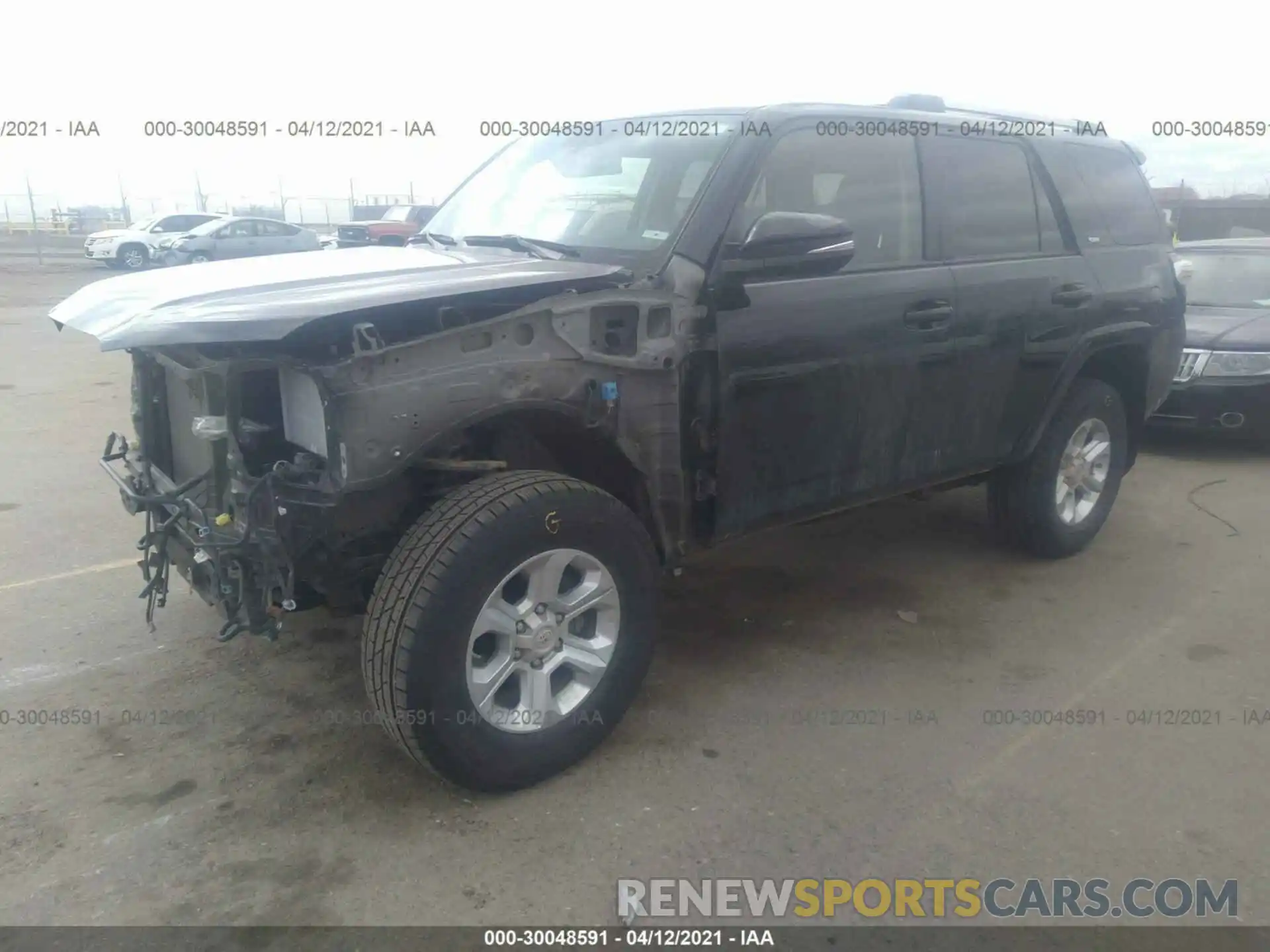 2 Фотография поврежденного автомобиля JTEBU5JR4K5670661 TOYOTA 4RUNNER 2019