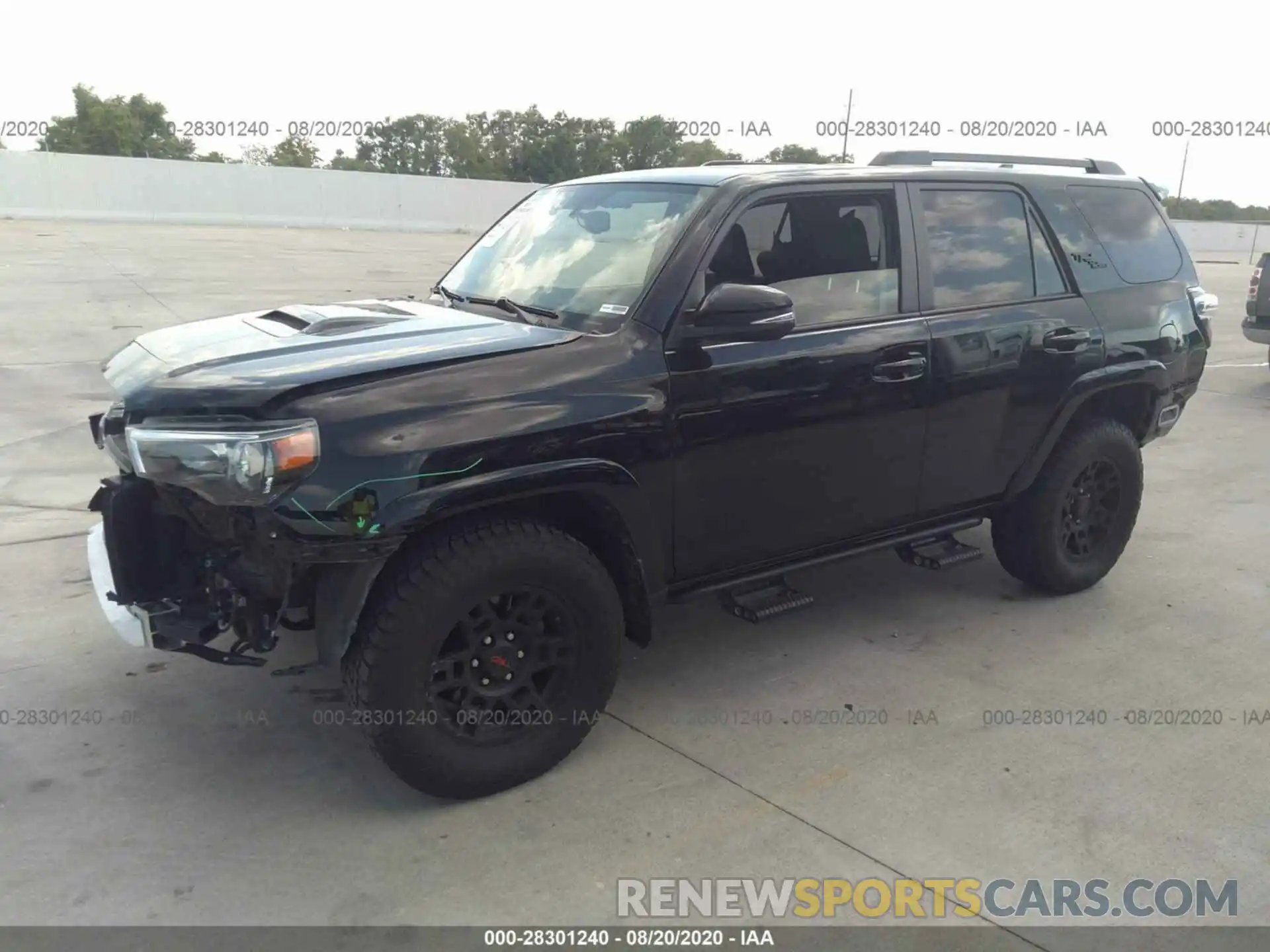 2 Фотография поврежденного автомобиля JTEBU5JR4K5671454 TOYOTA 4RUNNER 2019