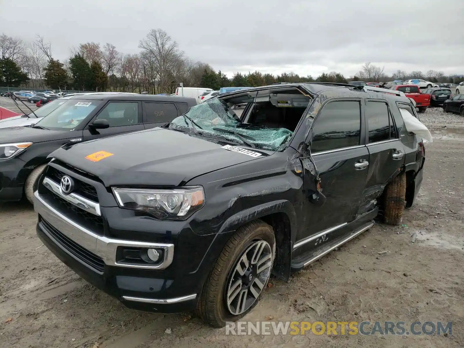 2 Photograph of a damaged car JTEBU5JR4K5673348 TOYOTA 4RUNNER 2019